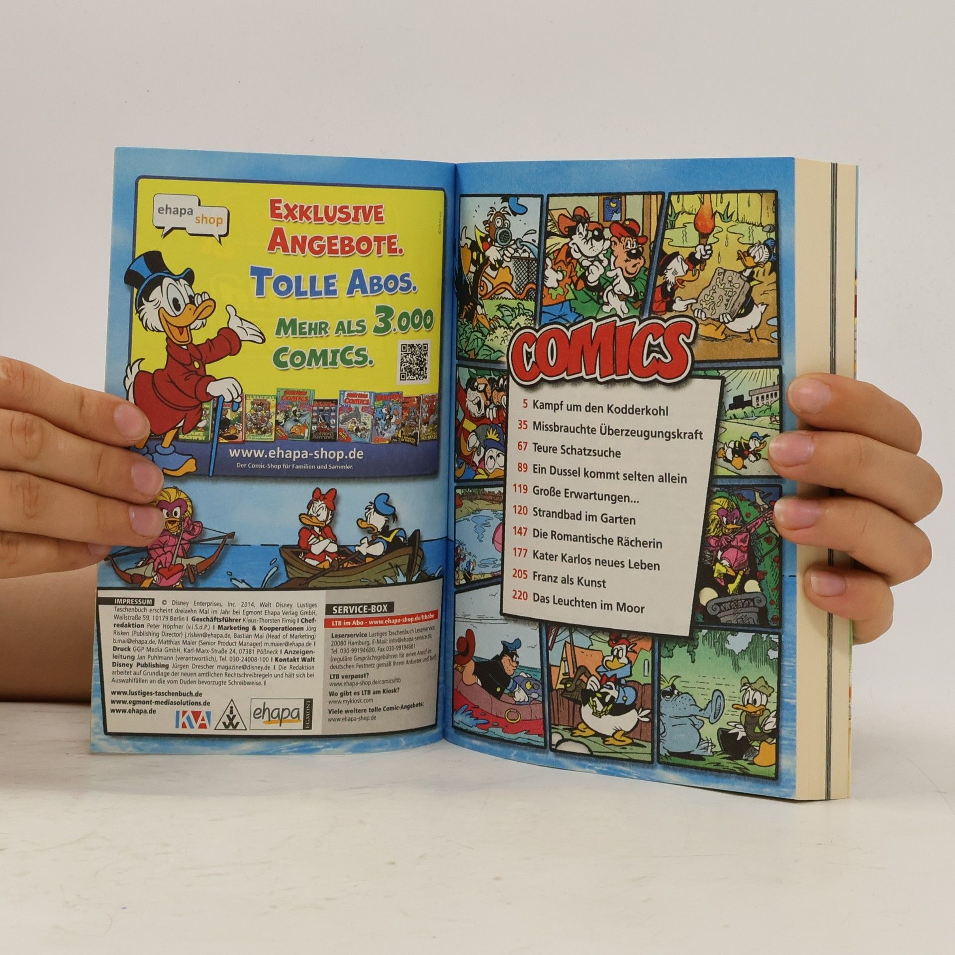 Walt Disney Lustiges Taschenbuch 458. Donald ganz cool!