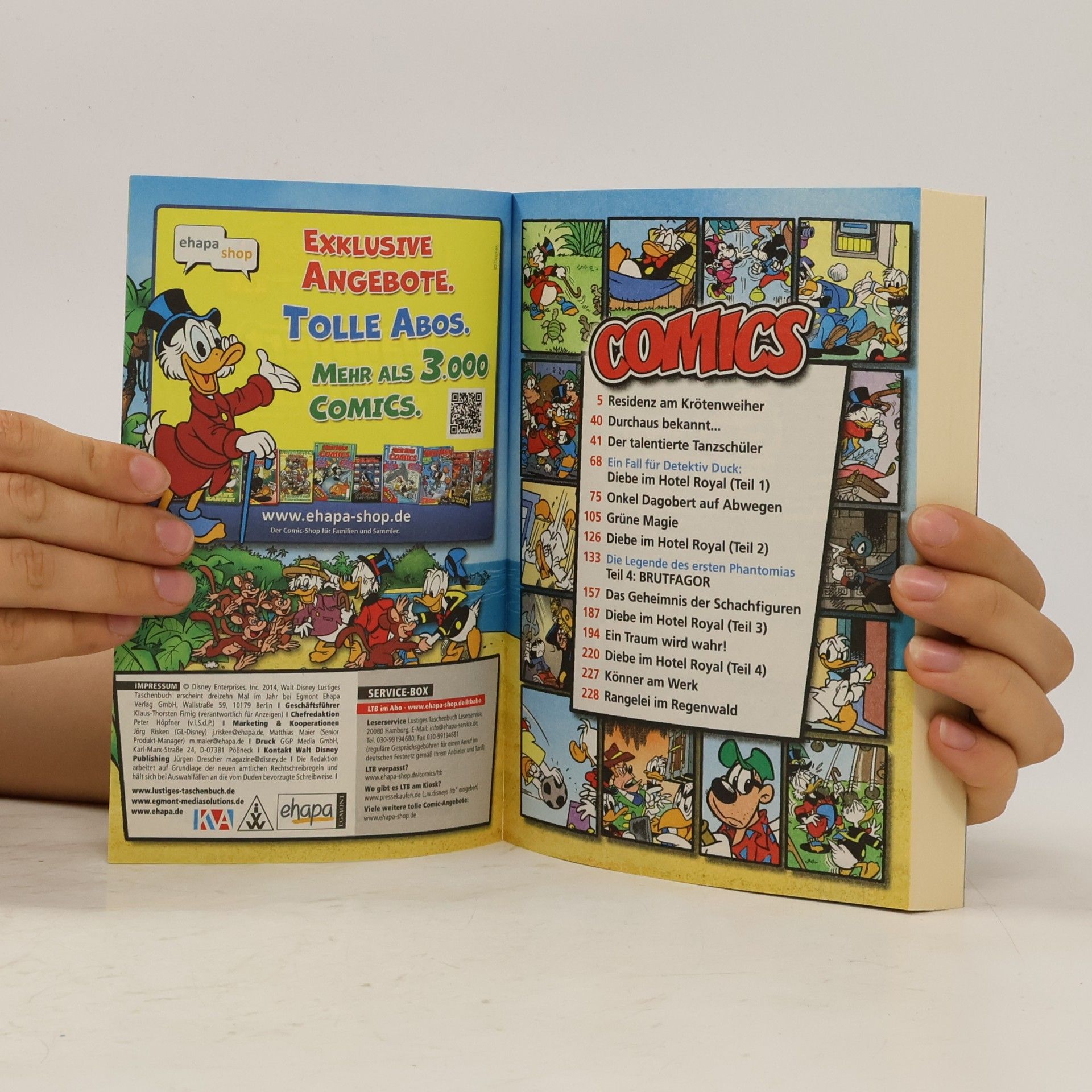 Walt Disney Lustiges Taschenbuch 456. Dagobert auf Tour