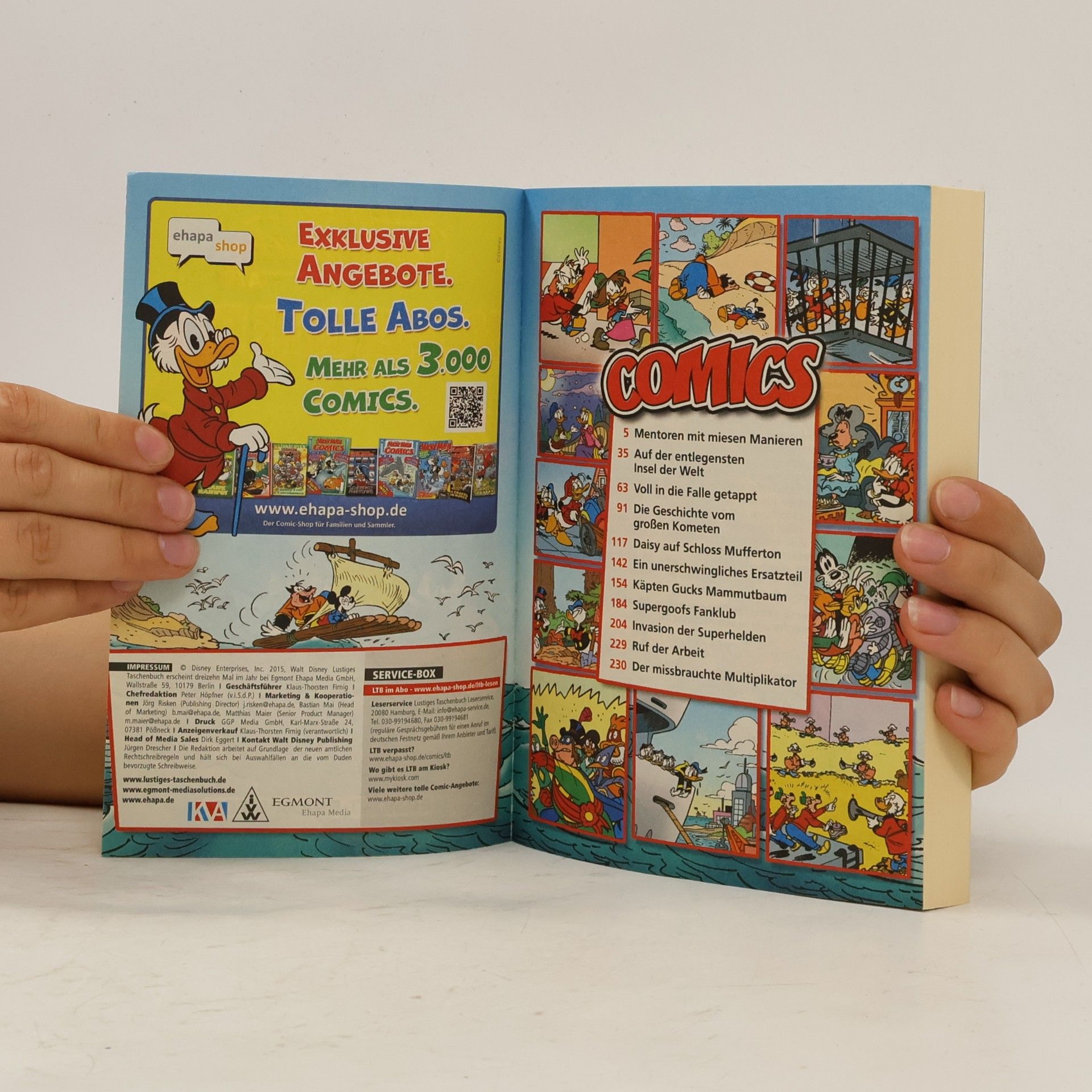 Walt Disney Lustiges Taschenbuch 470. Sommer ohne Ende