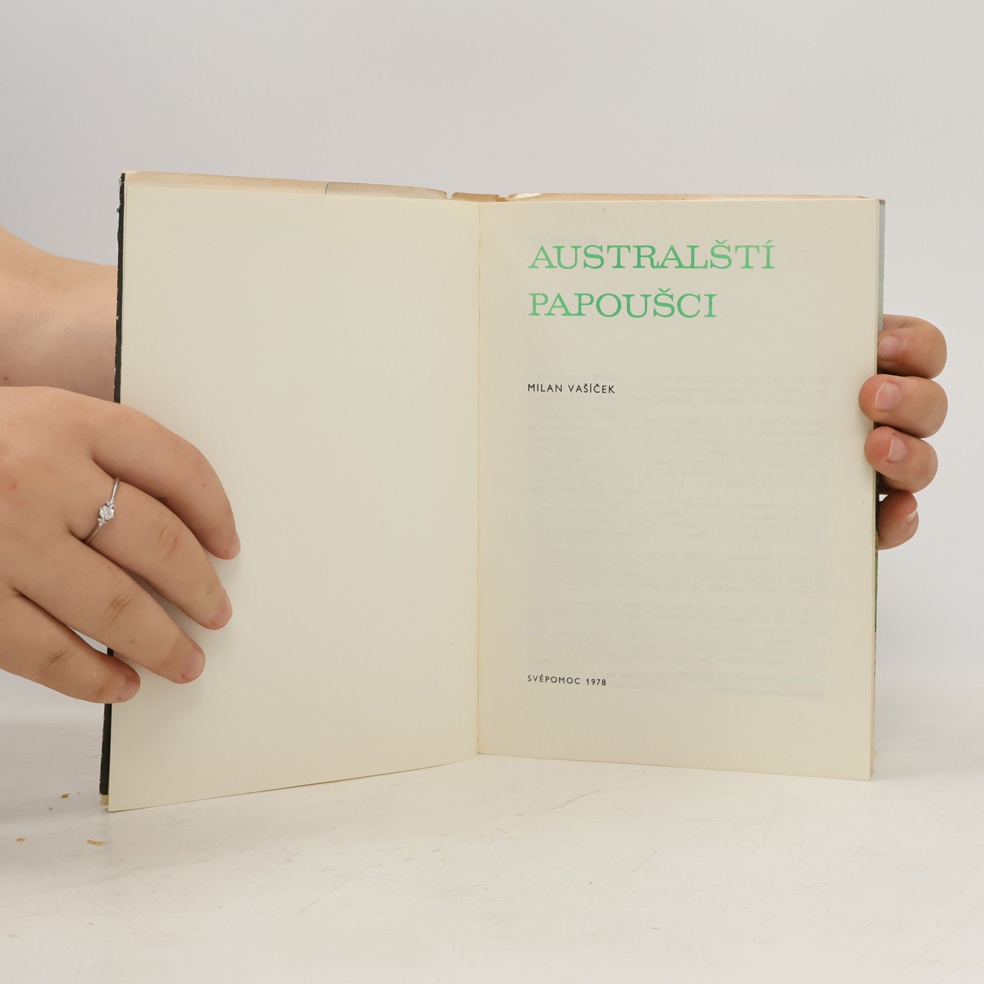 Milan Vašíček Australští papoušci