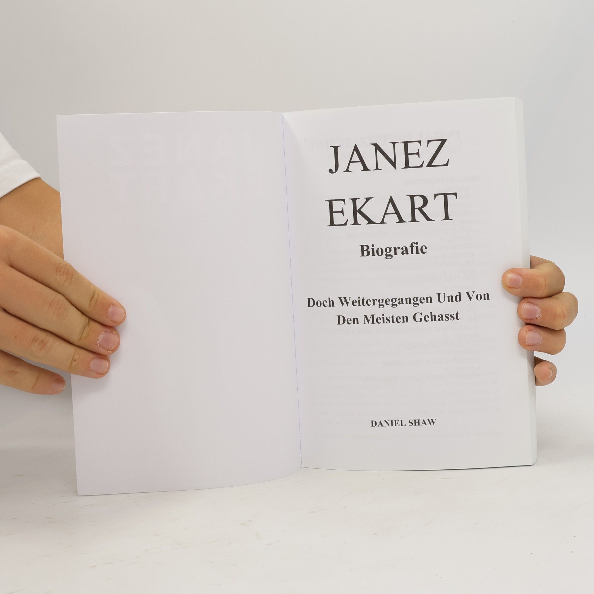 Daniel Shaw Janez Ekart