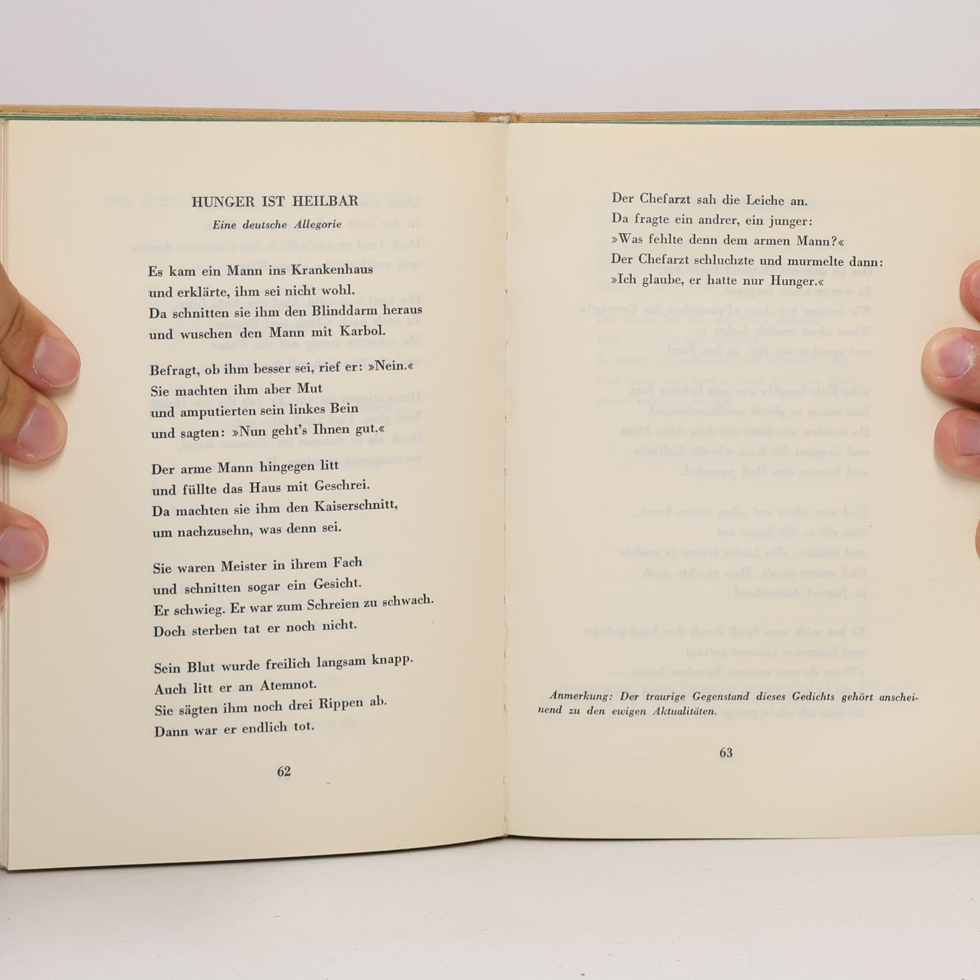 Erich Kästner Bei Durchsicht meiner Bücher