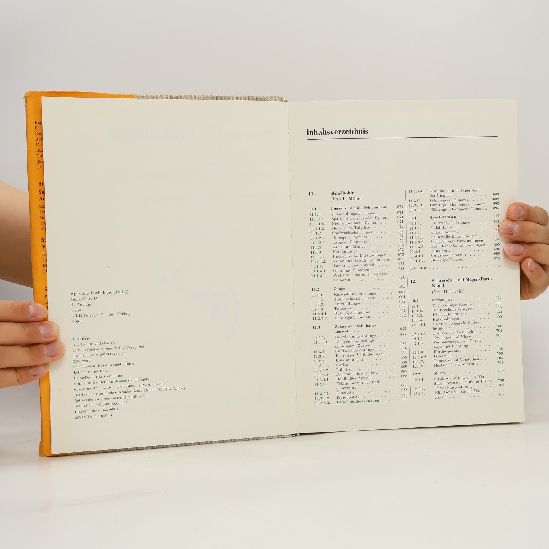 Dieter Schreiber Spezielle Pathologie 2
