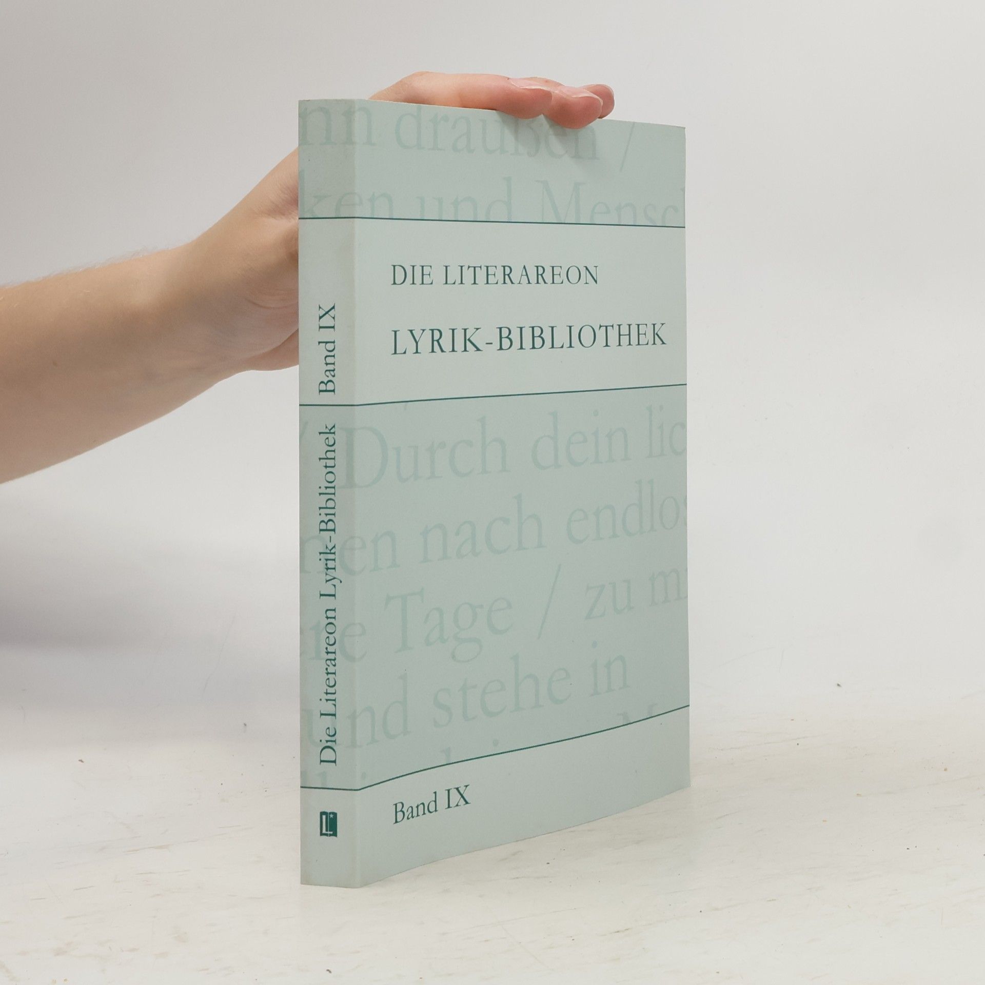 Autorenkollektiv Die Literareon Lyrik-Bibliothek