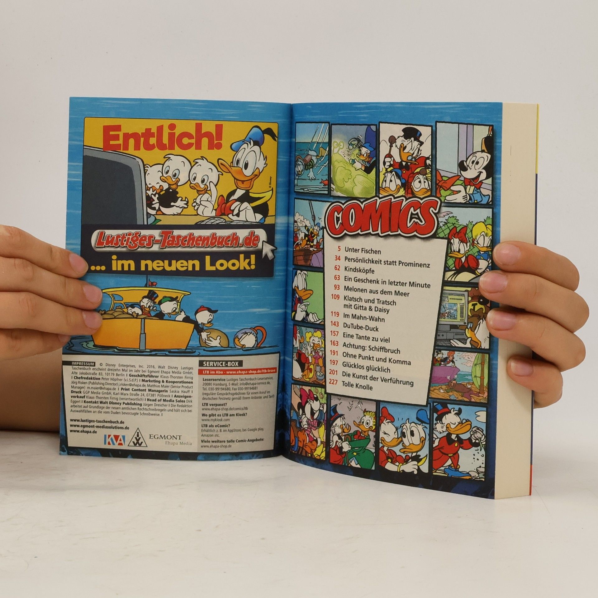 Walt Disney Lustiges Taschenbuch 485
