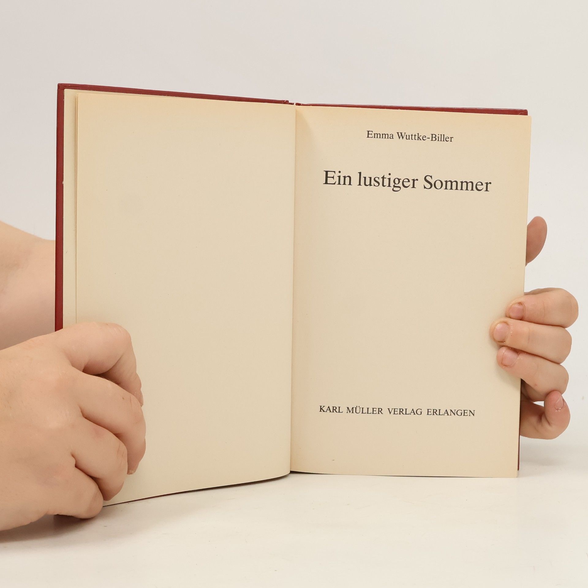 Emma Wuttke Biller Ein lustiger Sommer