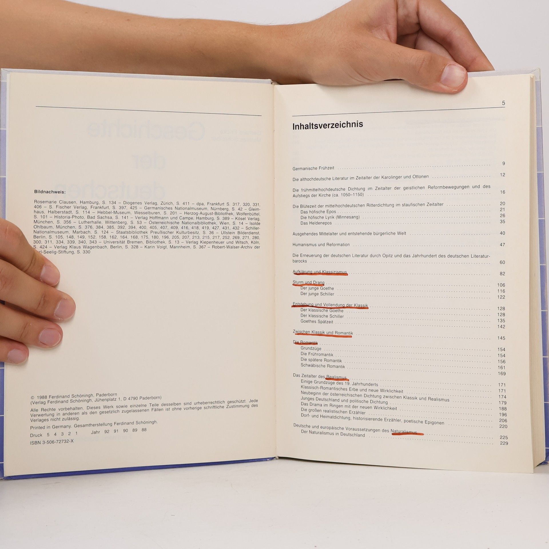 Gerhard Fricke Geschichte der deutschen Literatur