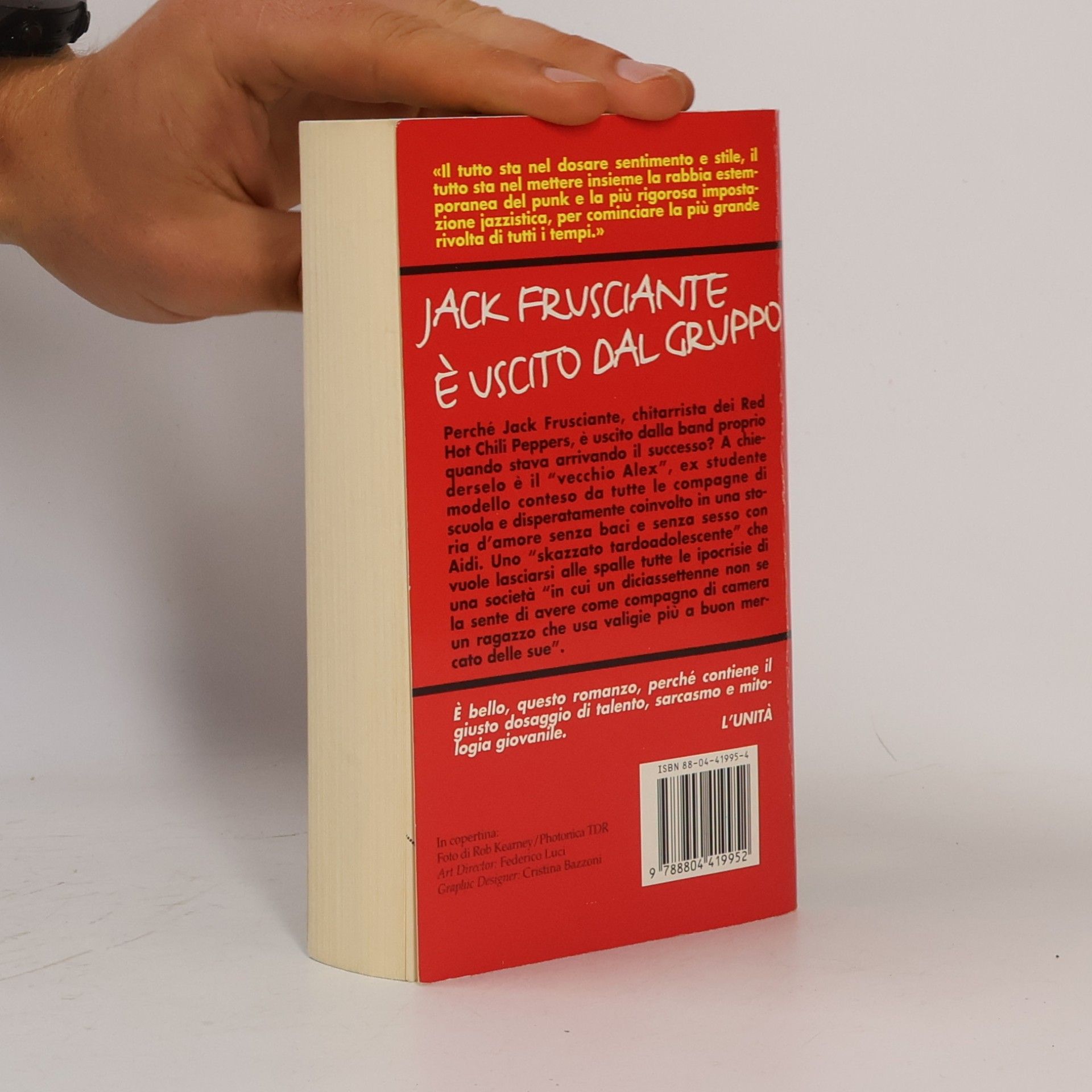 Enrico Brizzi Jack Frusciante è uscito dal gruppo