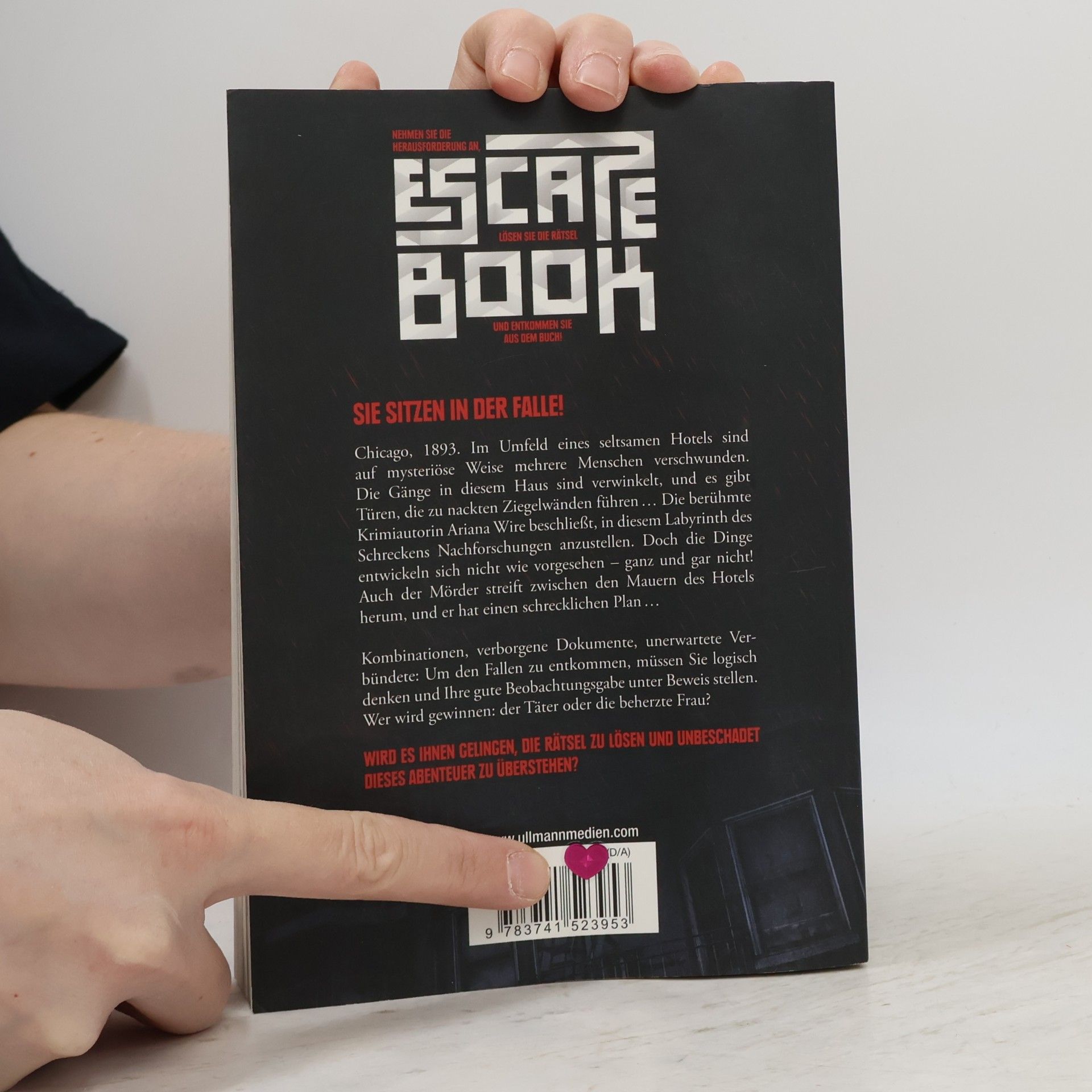 Gauthier Wendling Escape book - das Horror-Hotel