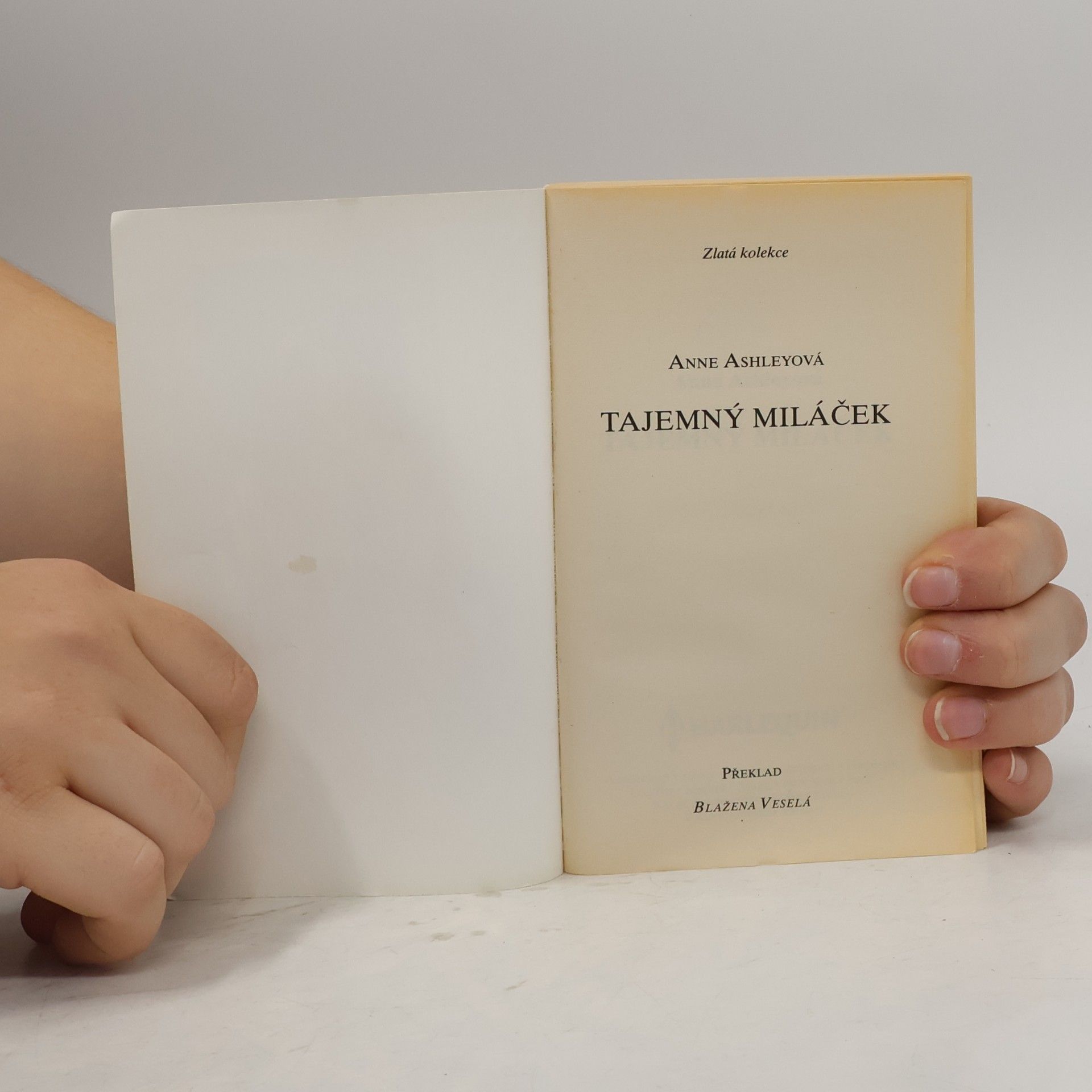 Anne Ashley Tajemný miláček