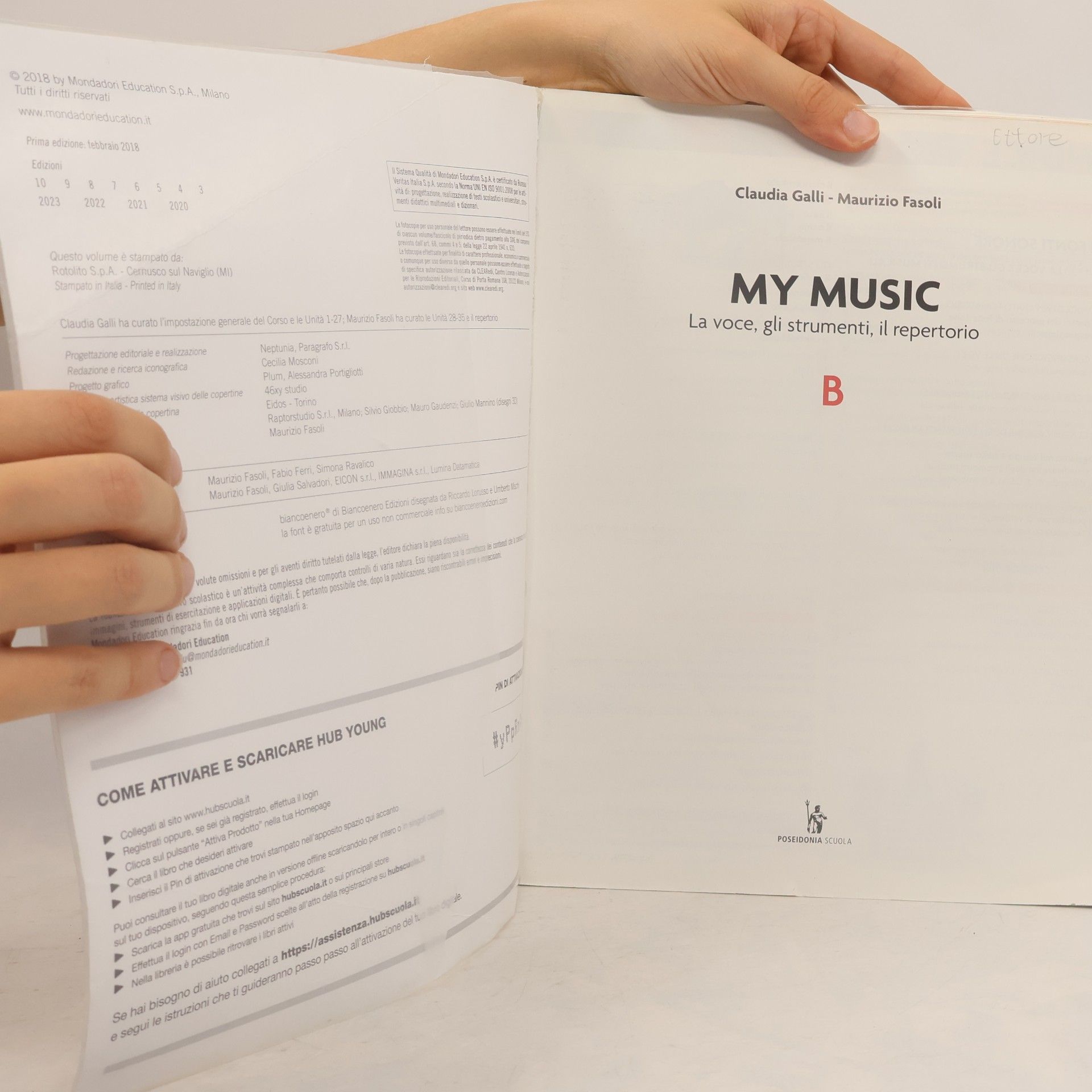 Claudia Galli My Music B 8