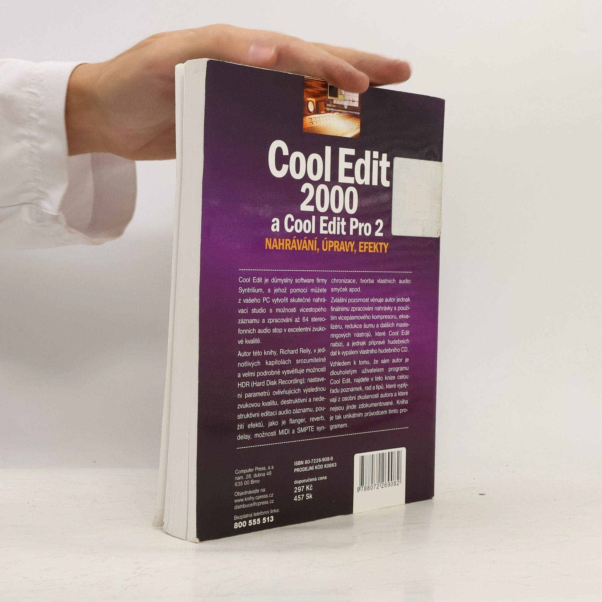 Richard Riley Cool Edit 2000 a Cool Edit Pro 2 : střih, efekty, procesory