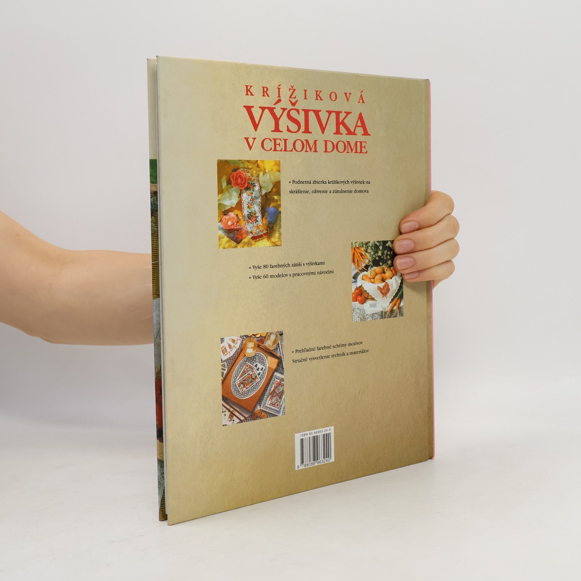 Melinda Coss Krížiková výšivka v celom dome