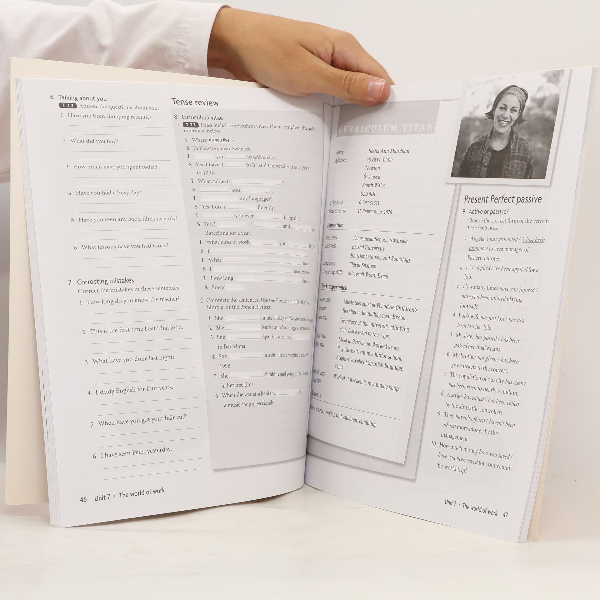 John Soars New Headway Intermediate. Workbook with key