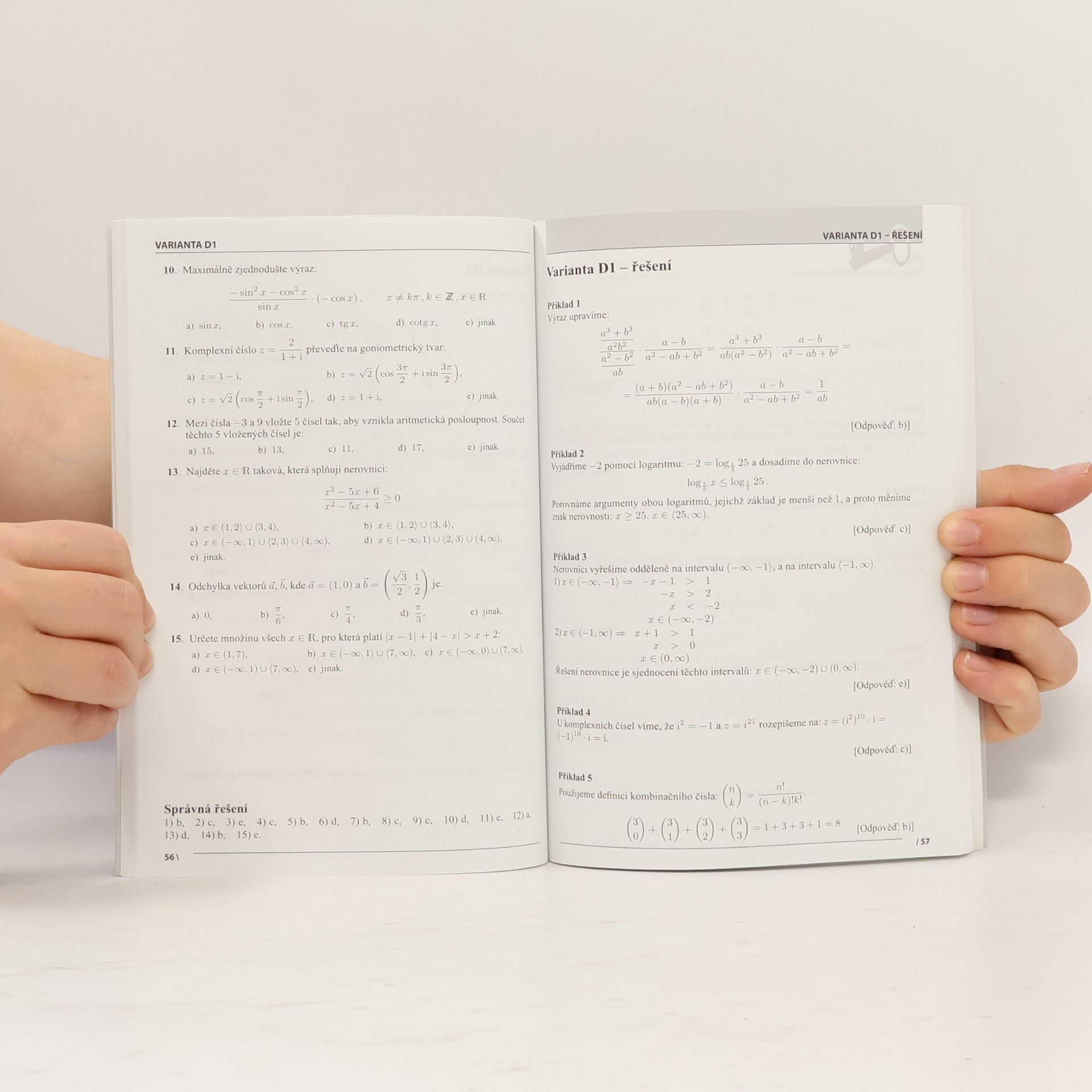 Josef Štefl Přijímací zkoušky na vysoké školy. Matematika na vysoké školy ekonomického zaměření. Testy