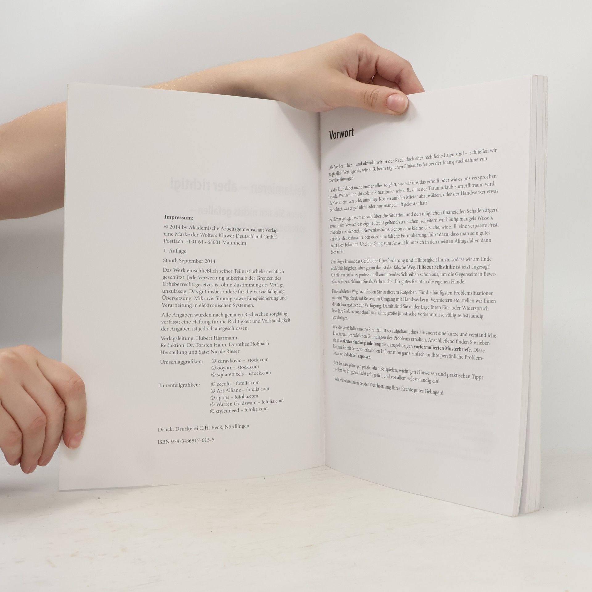 Autorenkollektiv Reklamieren – aber richtig!
