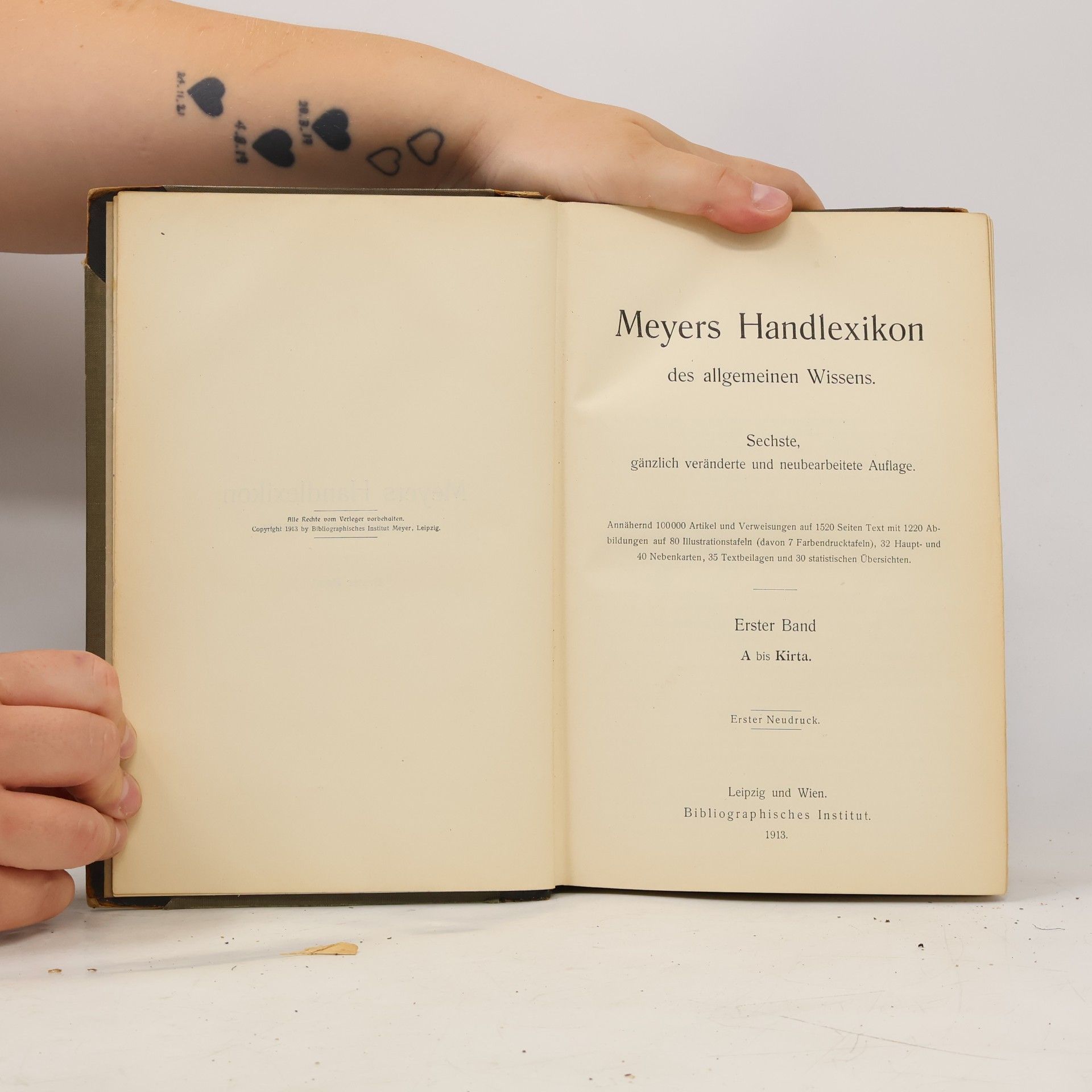 Various authors Meyers Handlexikon des allgemeinen Wissens