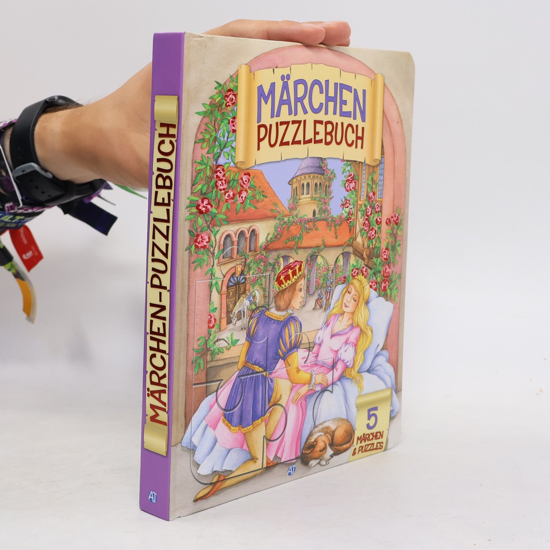 Auteurscollectief Märchenpuzzlebuch. 5 Märchen & Puzzles