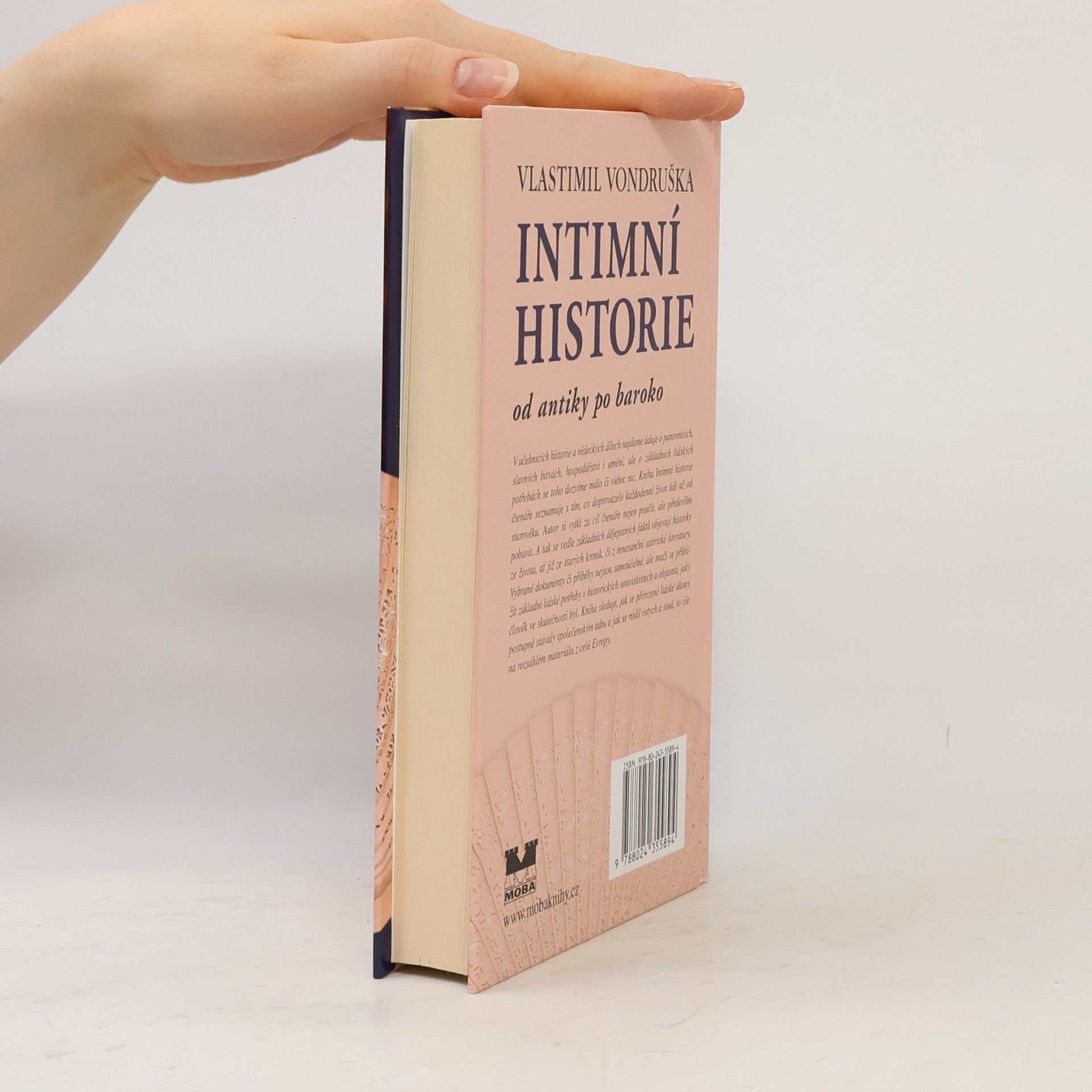 Vlastimil Vondruška Intimní historie od antiky po baroko