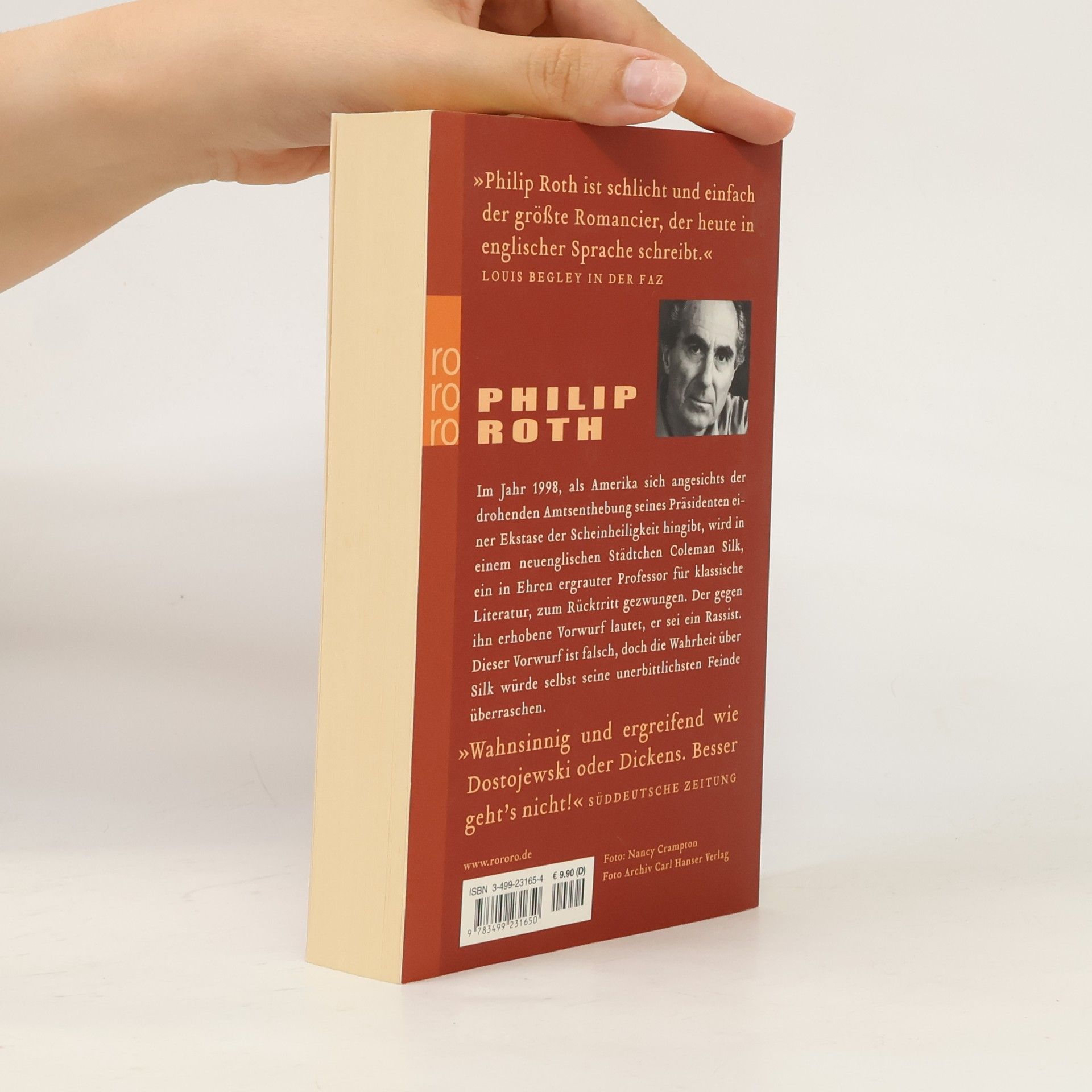 Philip Roth Der menschliche Makel
