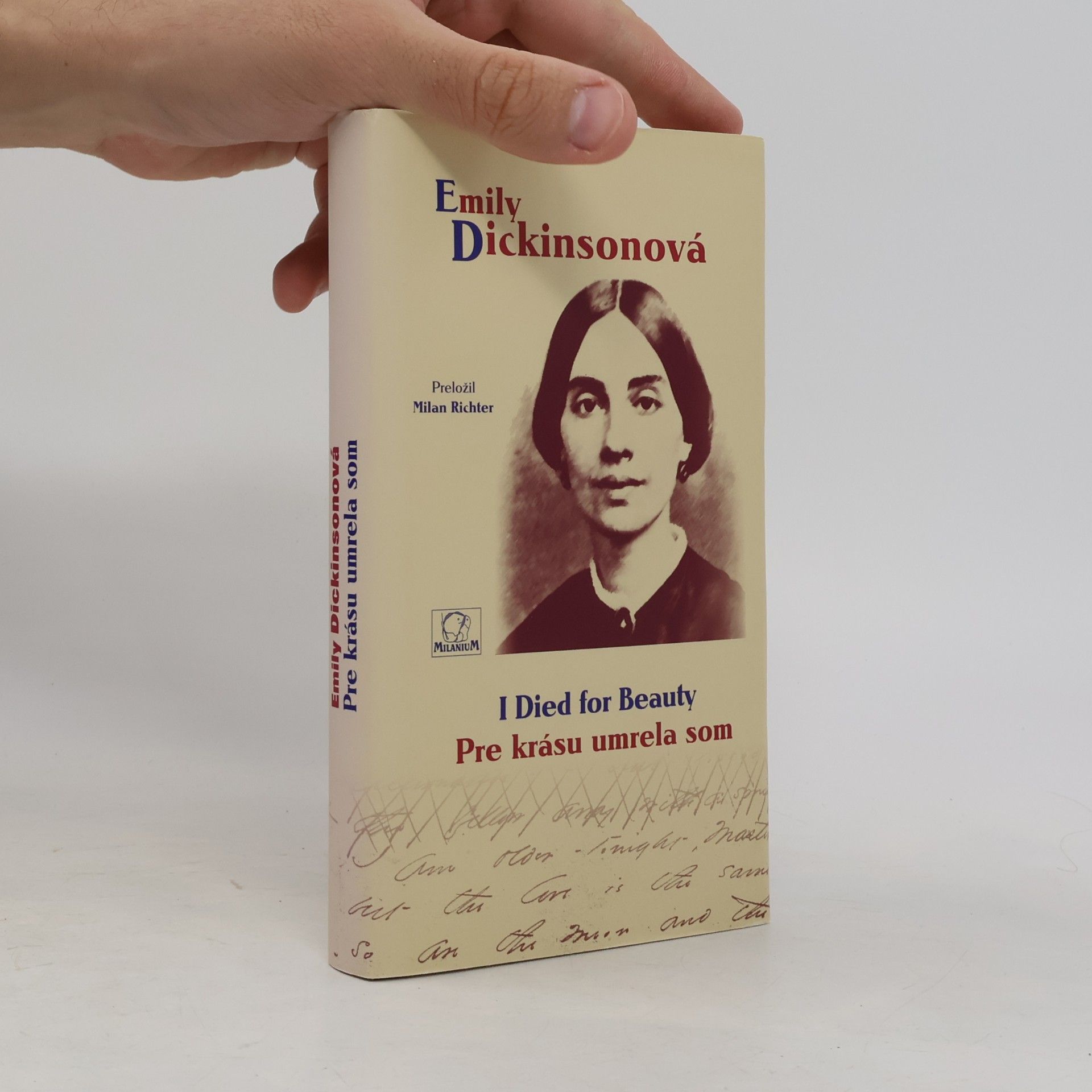 Emily Dickinson I Died for Beauty / Pre krásu umrela som