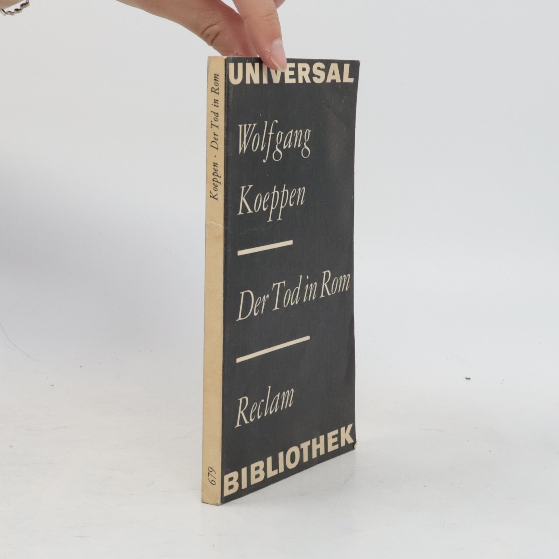 Wolfgang Koeppen Der Tod in Rom