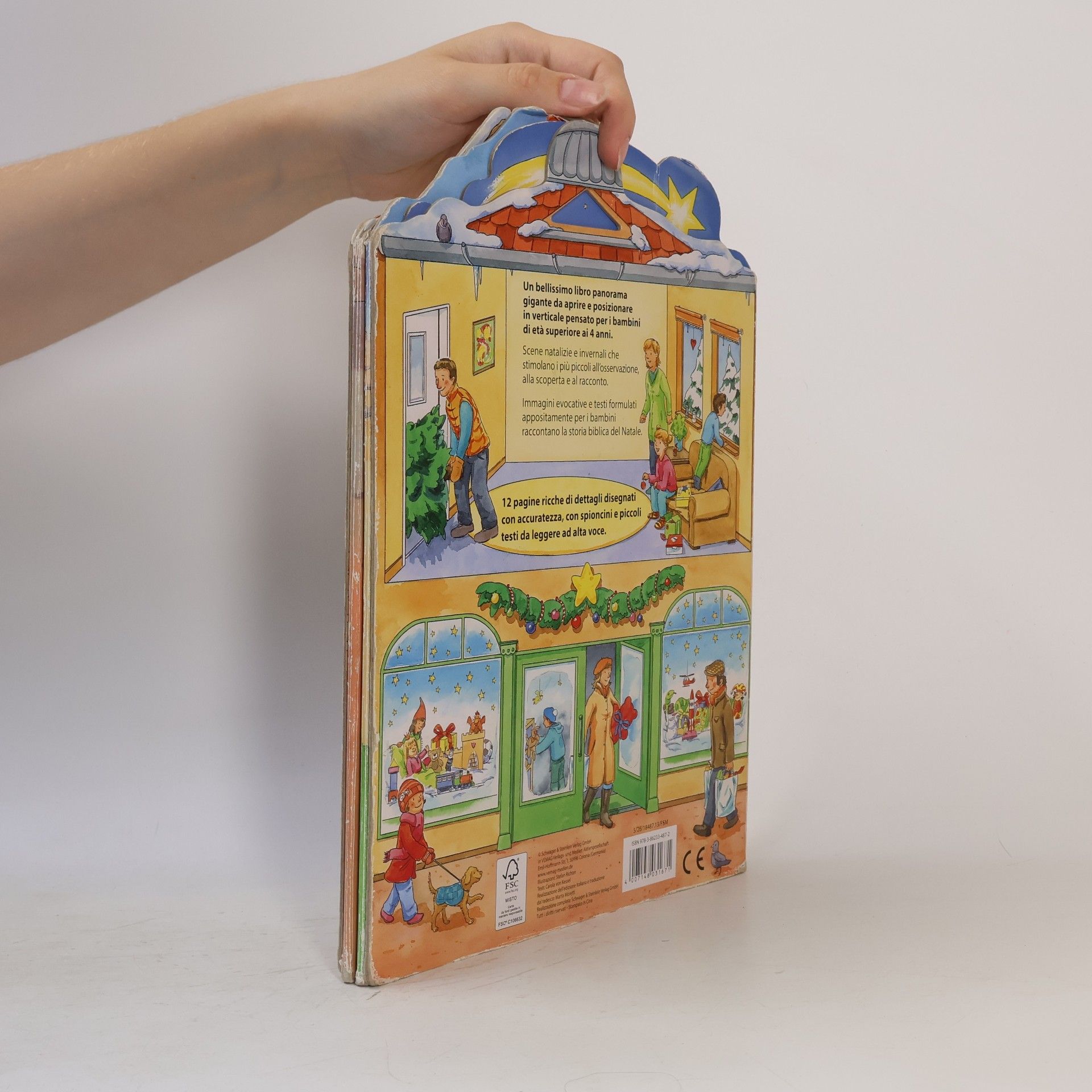 Kolektiv autorů Libro panorama – Natale – Con la storia biblica