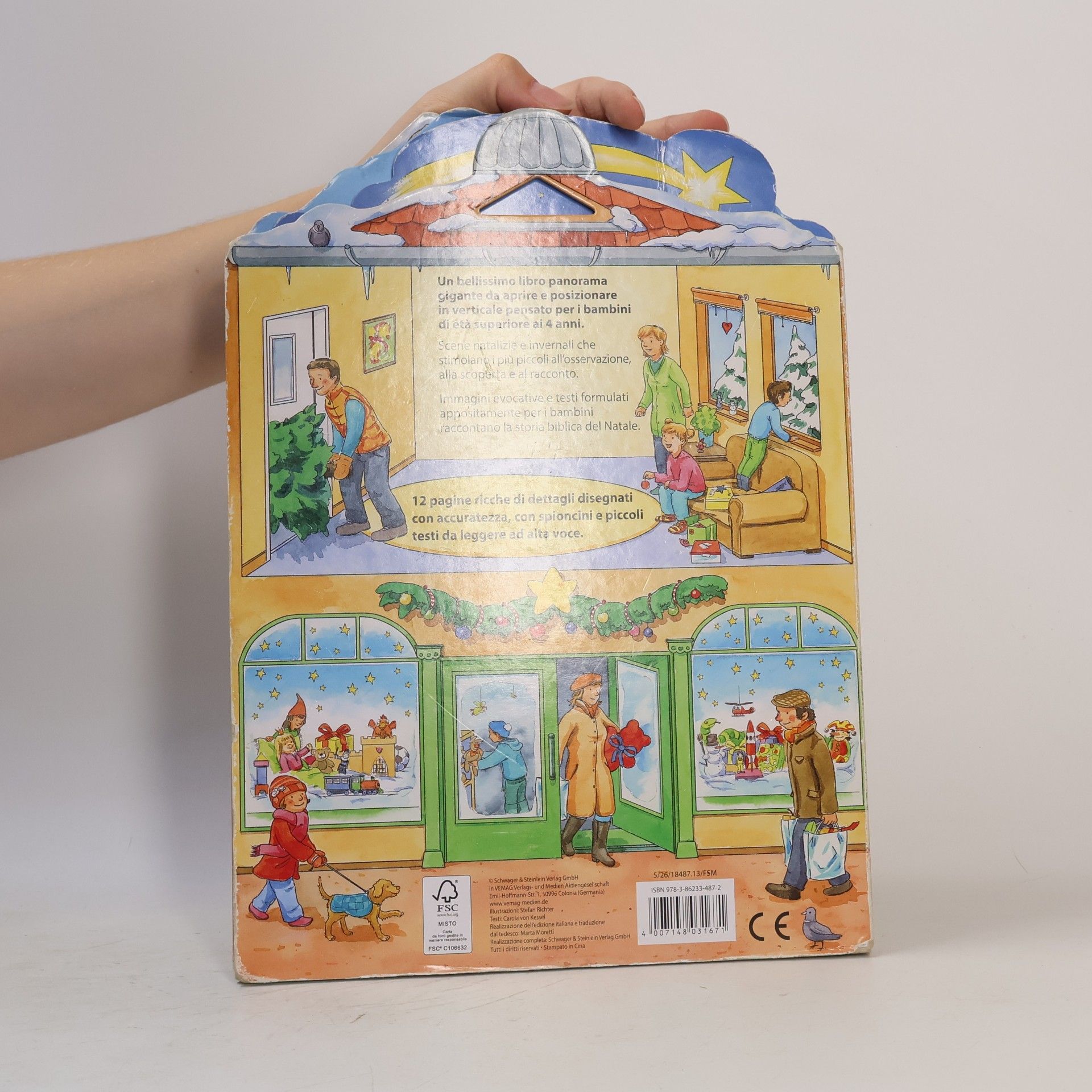 Kolektiv autorů Libro panorama – Natale – Con la storia biblica