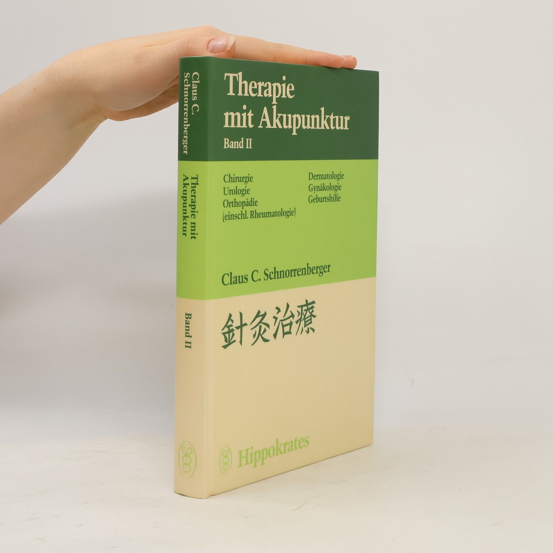 Claus C. Schnorrenberger Therapie mit Akupunktur