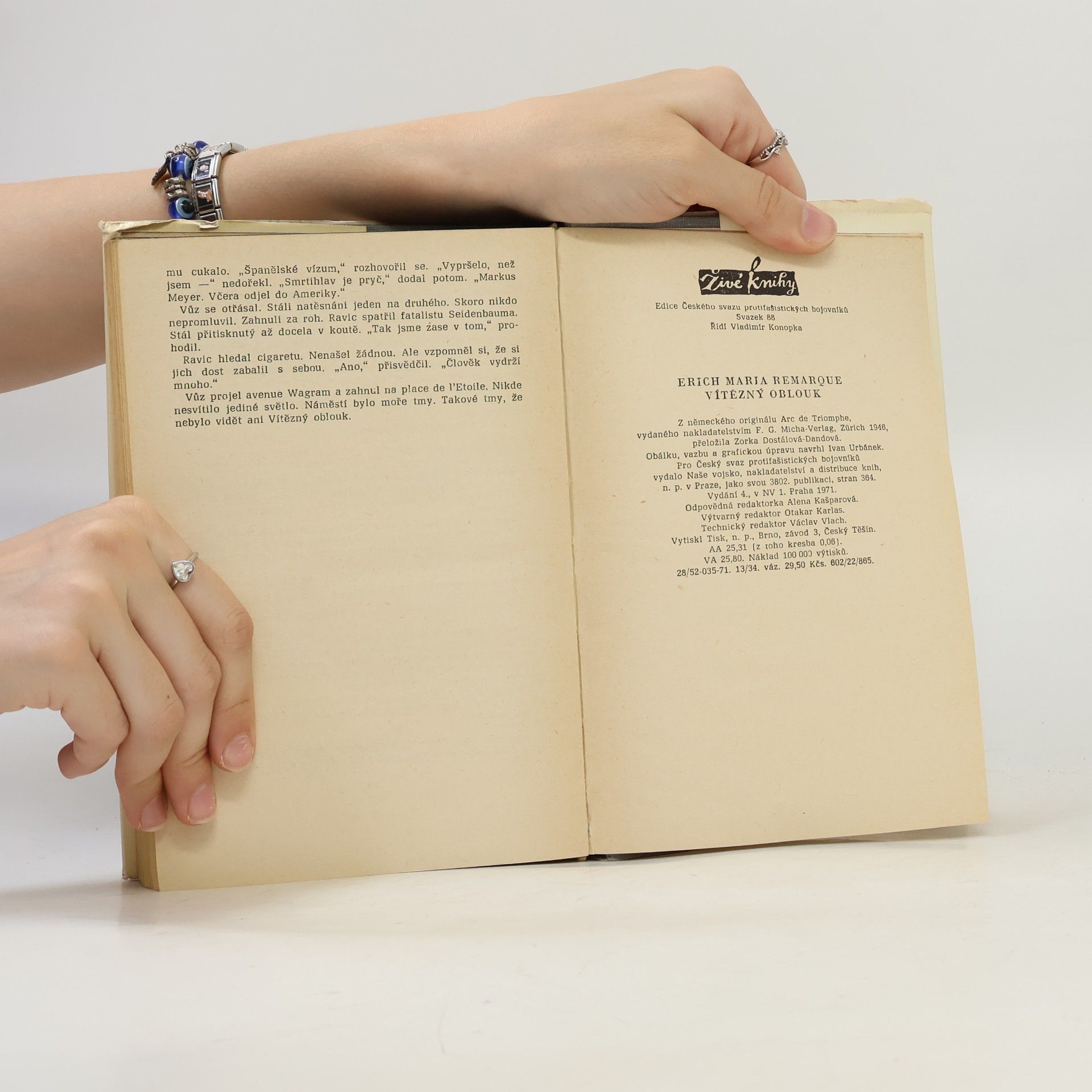 Erich Maria Remarque Vítězný oblouk
