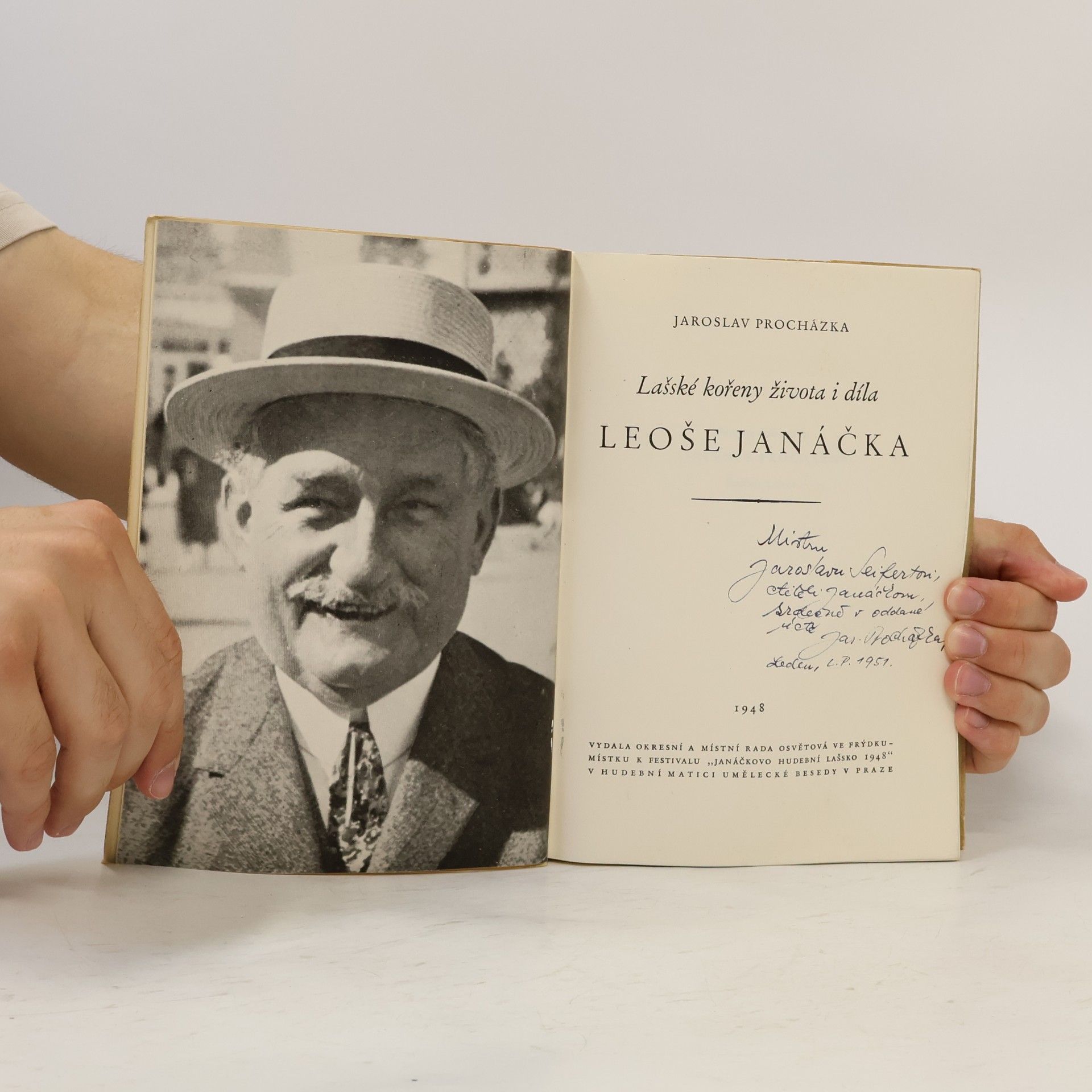 Jaroslav Procházka Lašské kořeny života i díla Leoše Janáčka