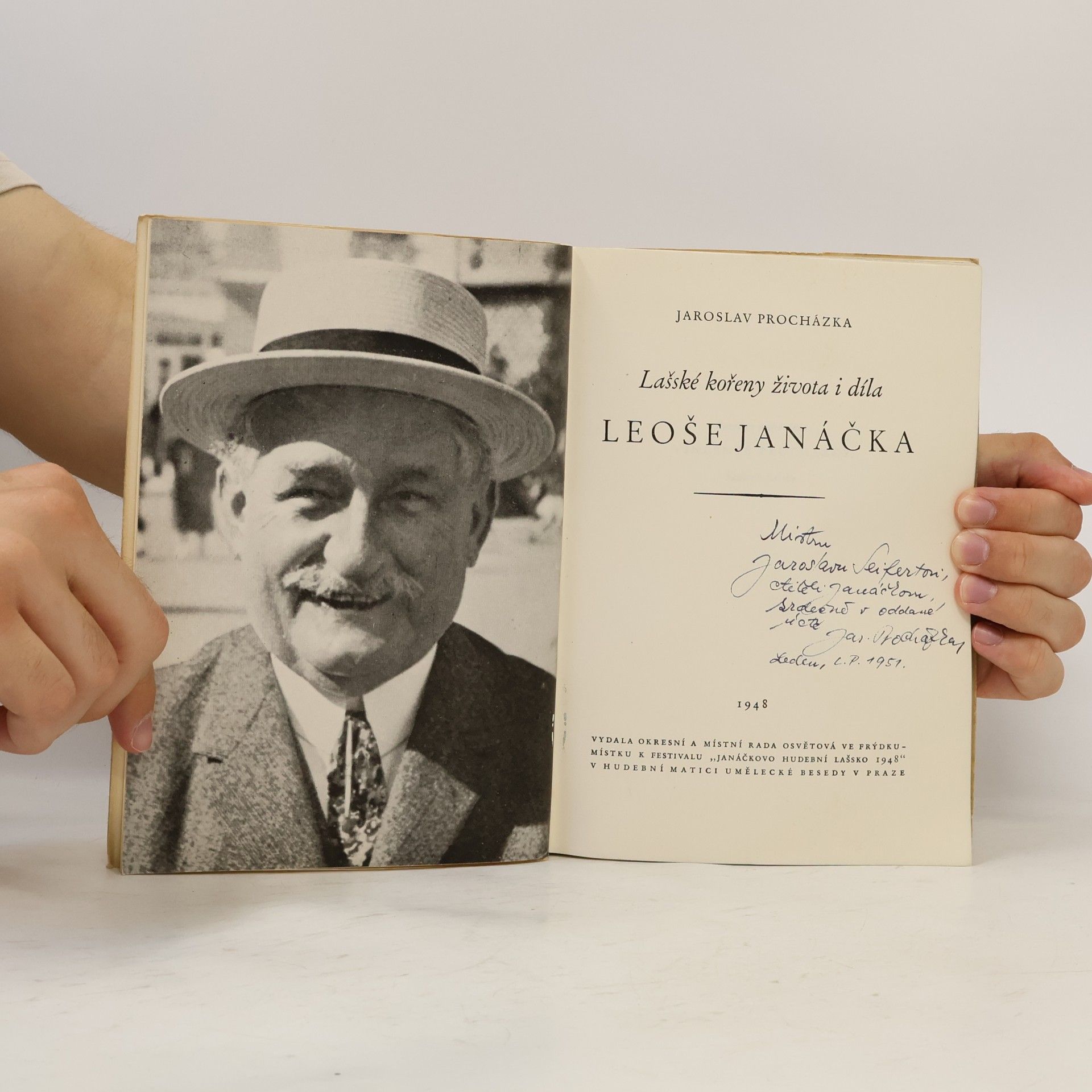 Jaroslav Procházka Lašské kořeny života i díla Leoše Janáčka