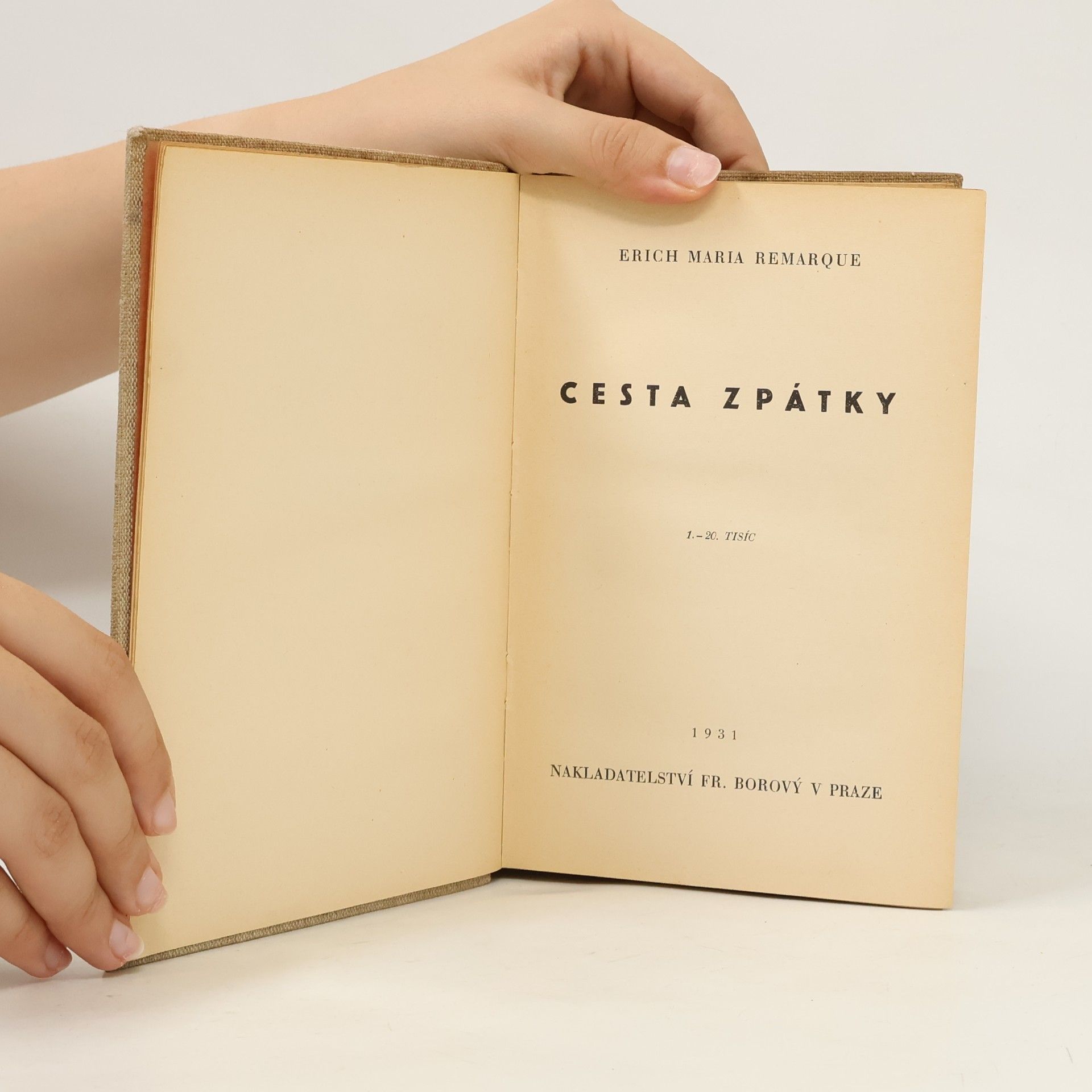 Erich Maria Remarque Cesta zpátky