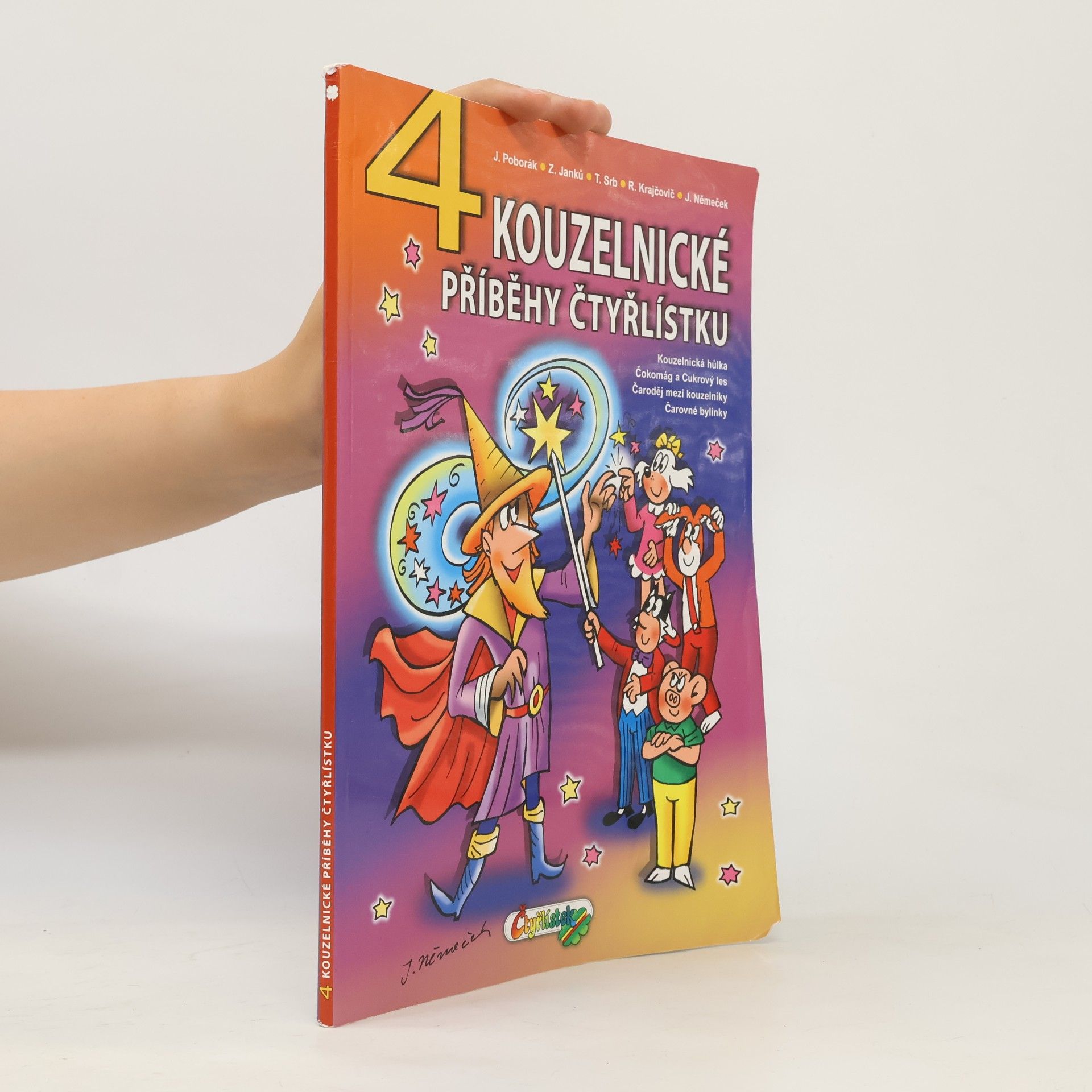 Kolektív autorov 4 kouzelnické příběhy Čtyřlístku