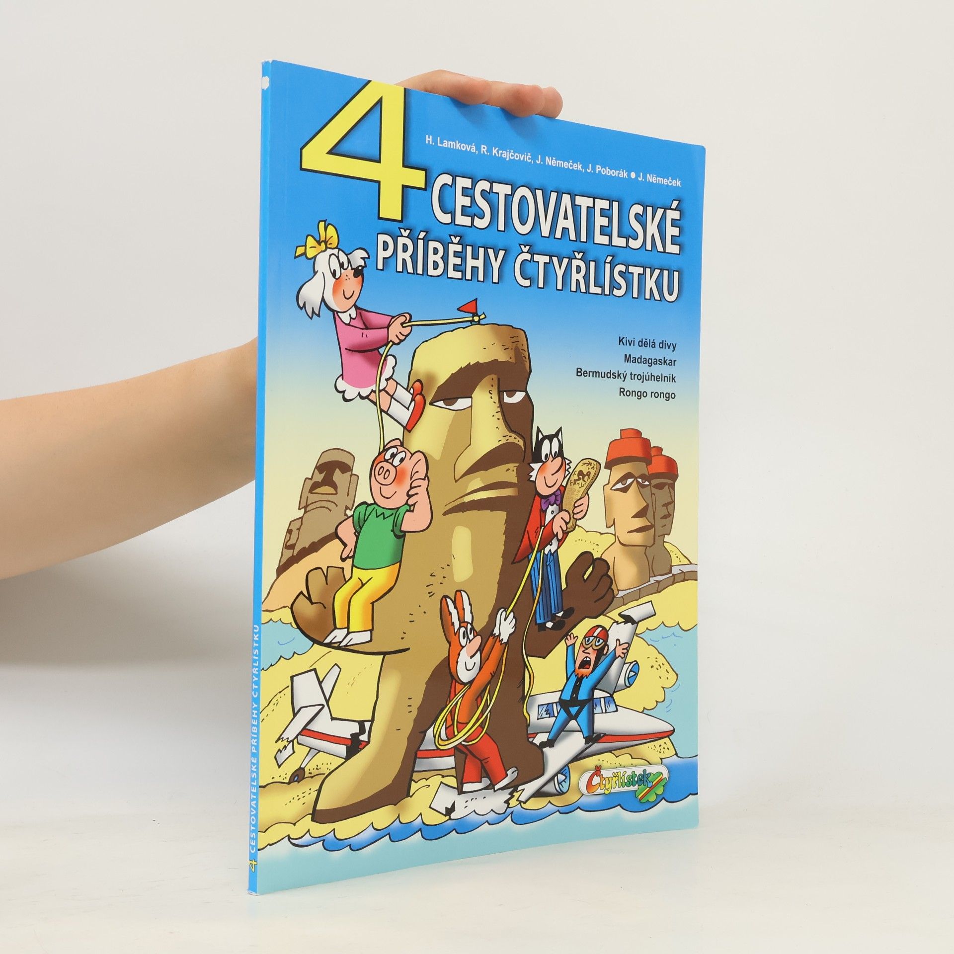 Hana Lamková 4 cestovatelské příběhy Čtyřlístku
