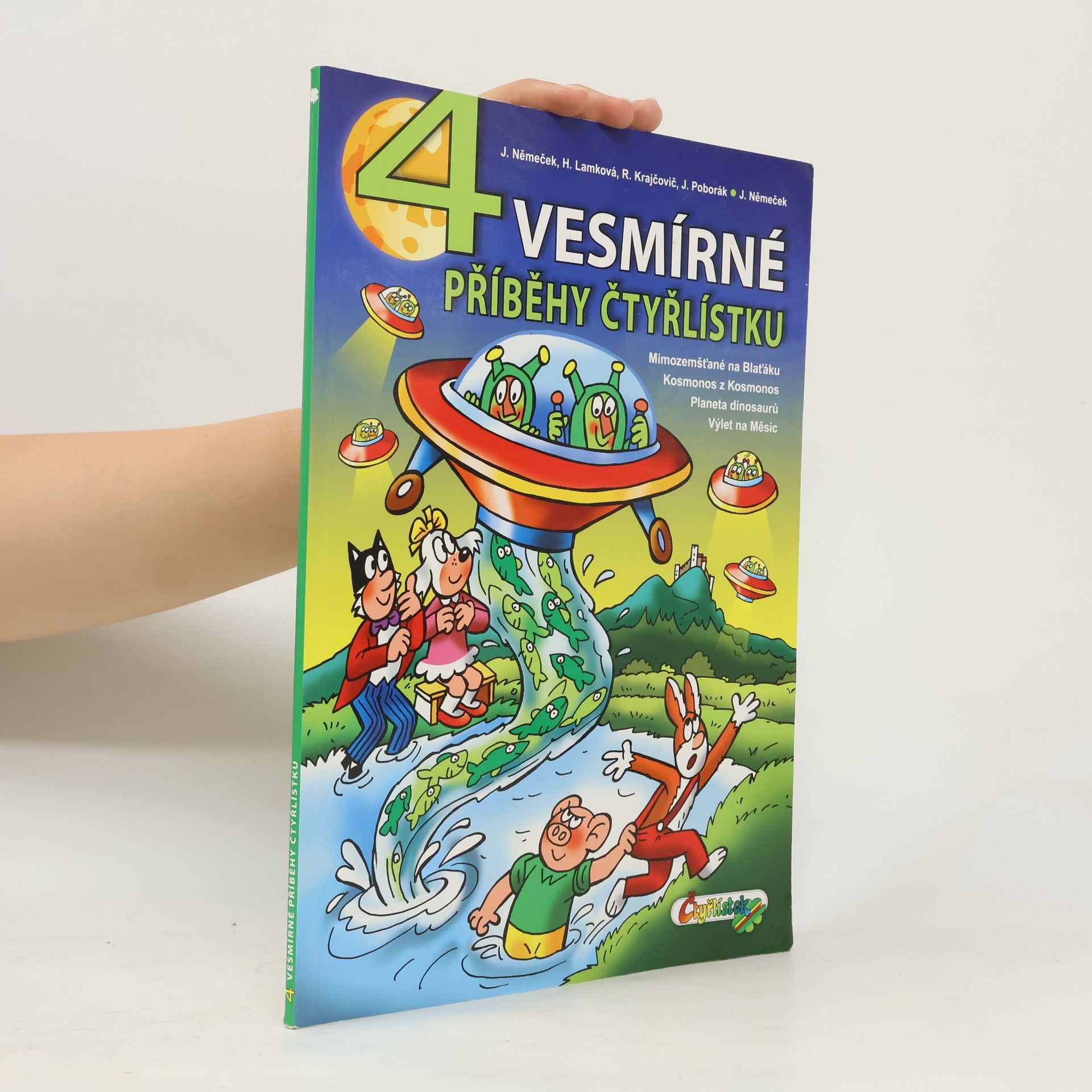 Němeček J. a. kol. Lamková H. 4 vesmírné příběhy čtyřlístku