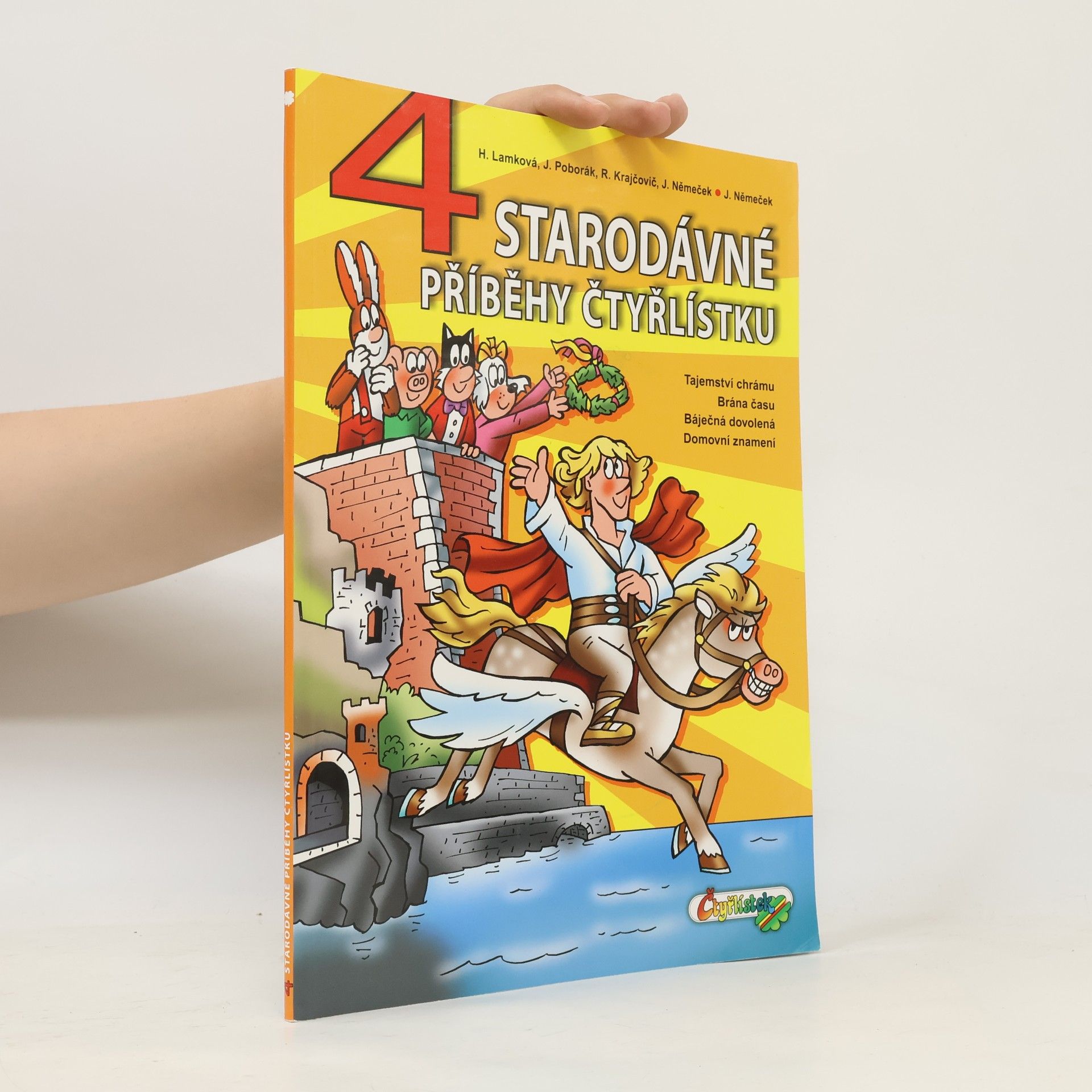 Jaroslav Němeček 4 starodávné příběhy Čtyřlístku