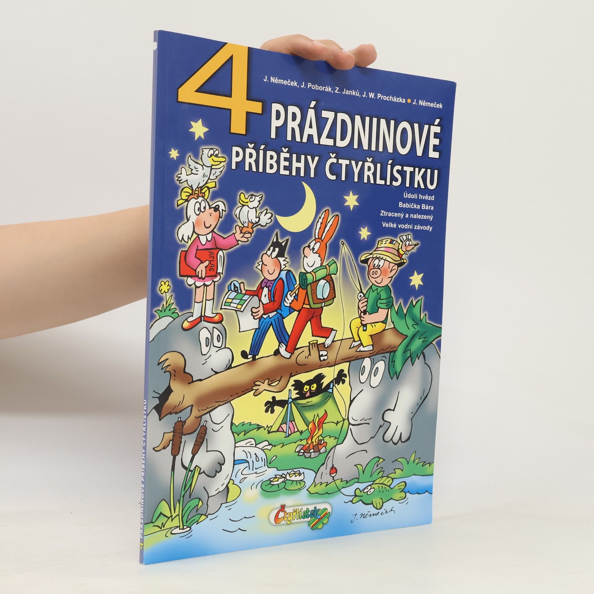 Zuzana Janků 4 prázdninové příběhy Čtyřlístku