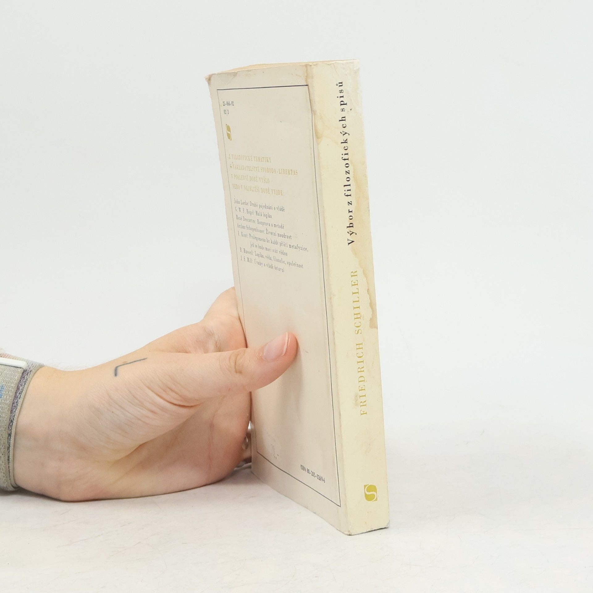 Friedrich Schiller Výbor z filozofických spisů