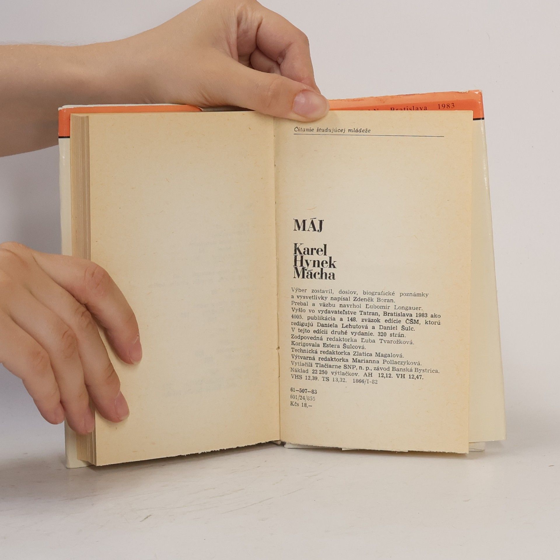 Karel Hynek Mácha Máj