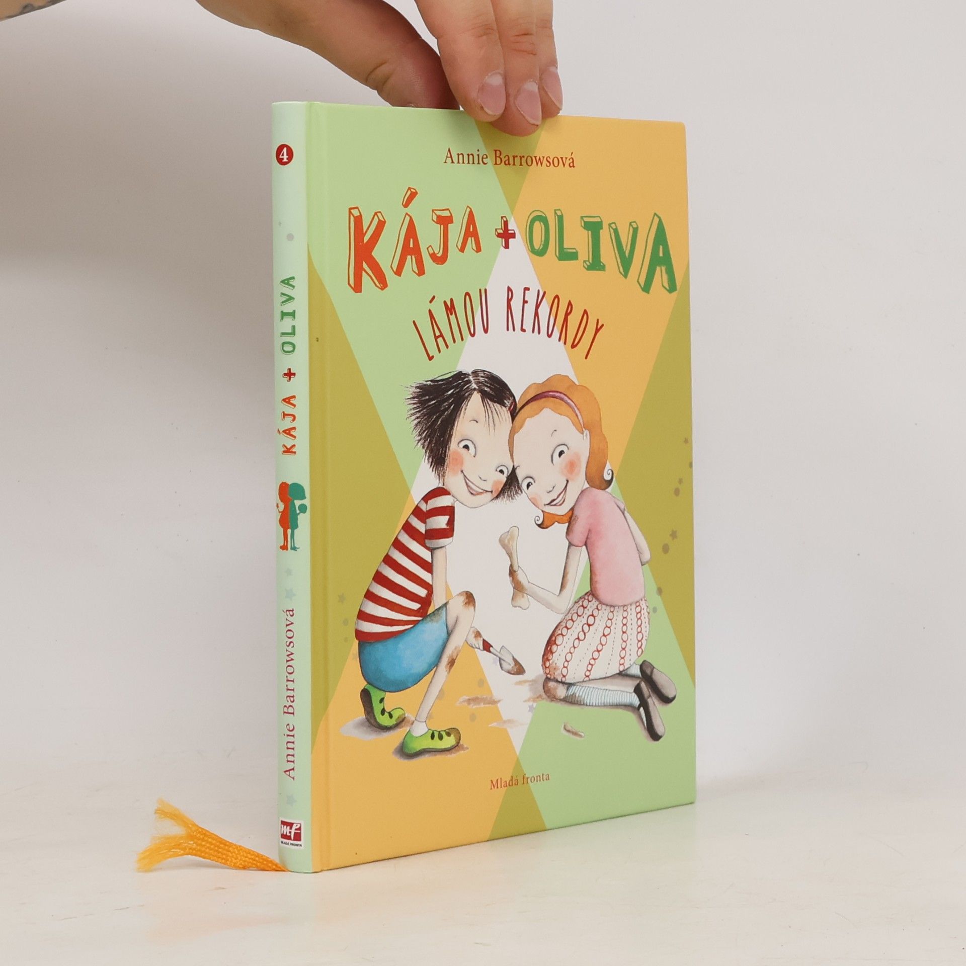 Annie Barrows Kája + Oliva lámou rekordy