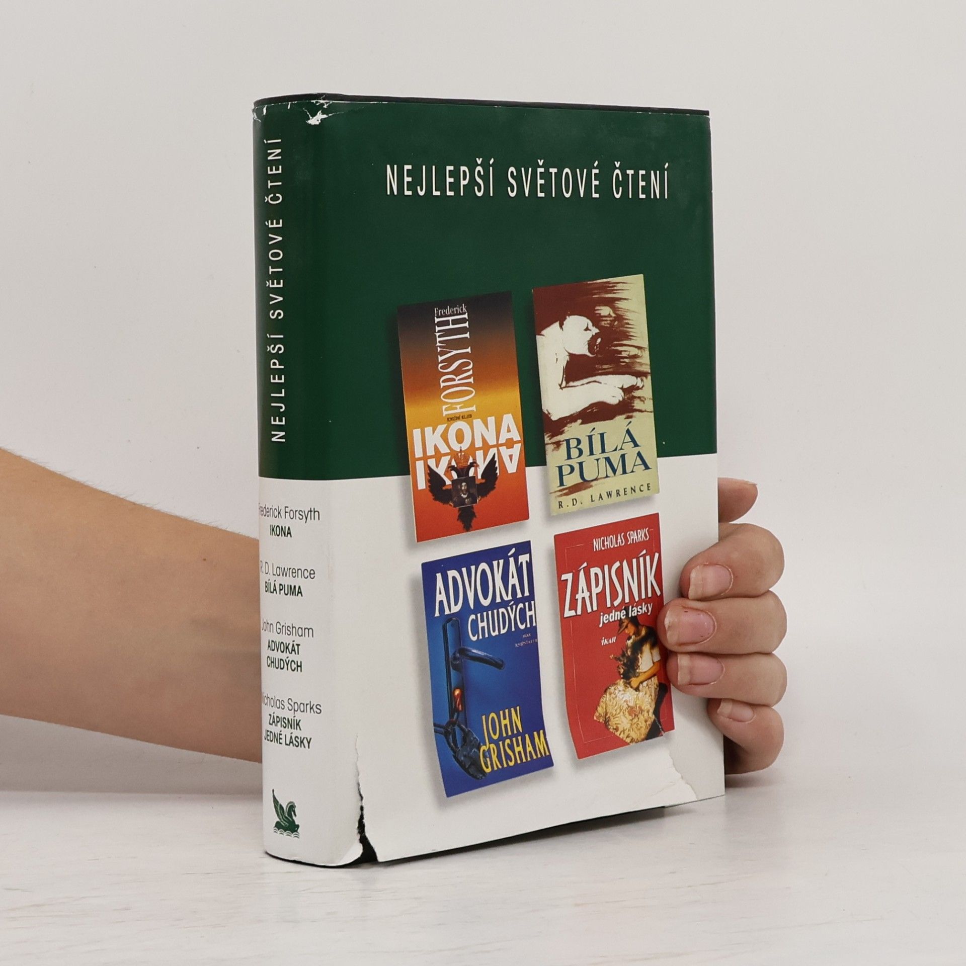 John Grisham Nejlepší světové čtení. Ikona. Bílá puma. Advokát chudých. Zápisník jedné lásky
