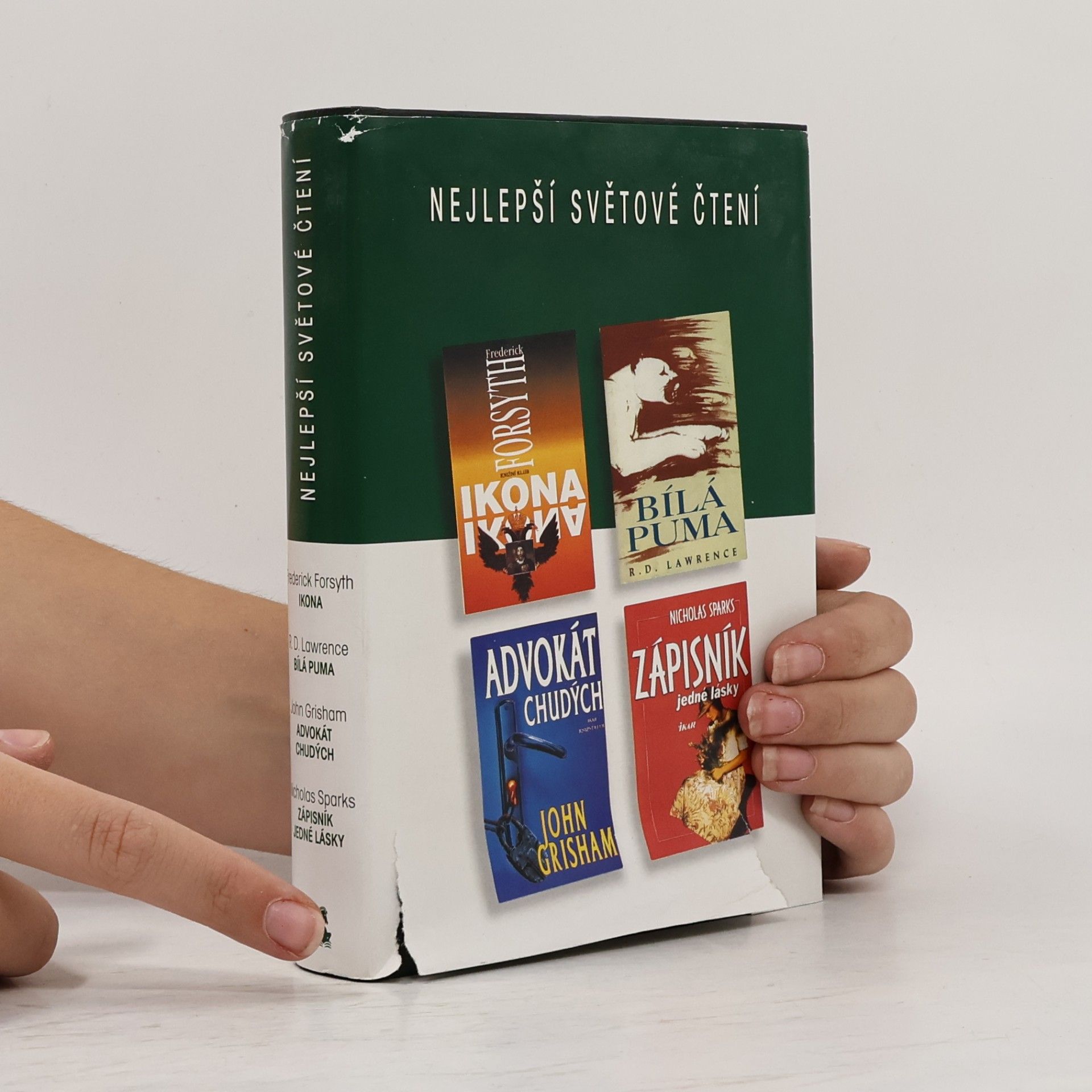John Grisham Nejlepší světové čtení. Ikona. Bílá puma. Advokát chudých. Zápisník jedné lásky