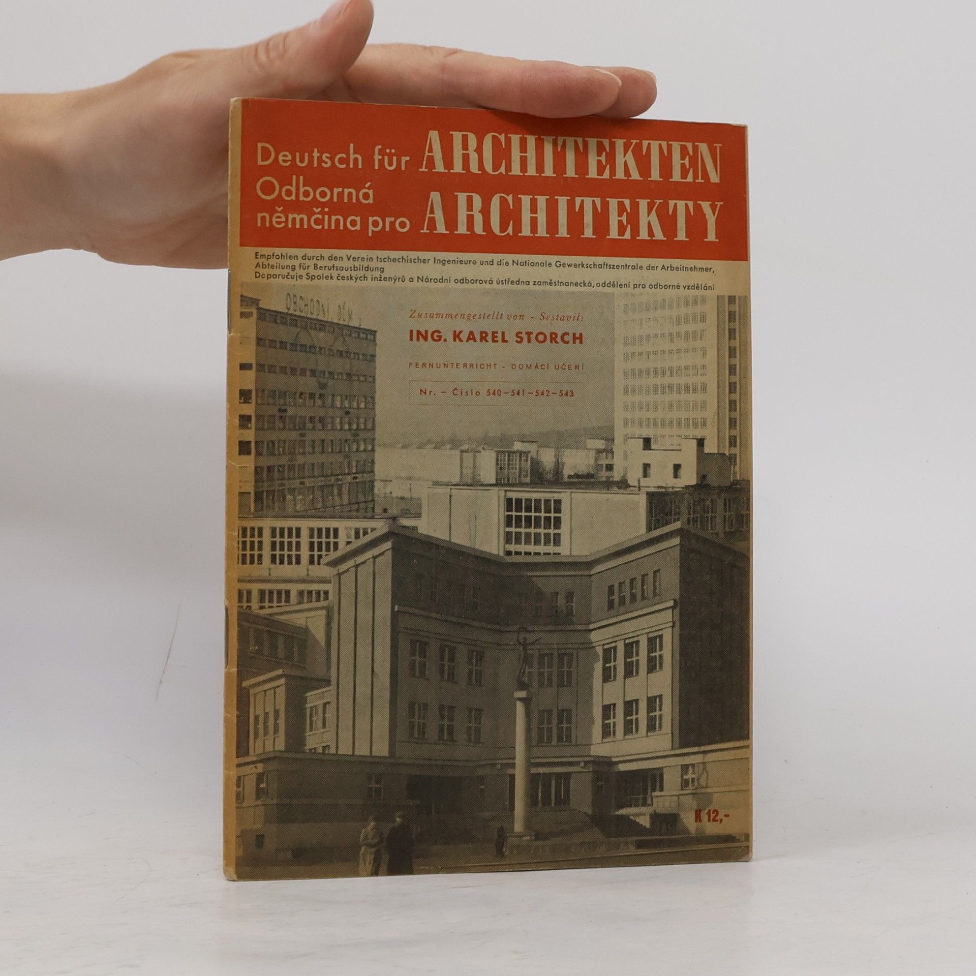Karel Storch Odborná němčina pro architekty