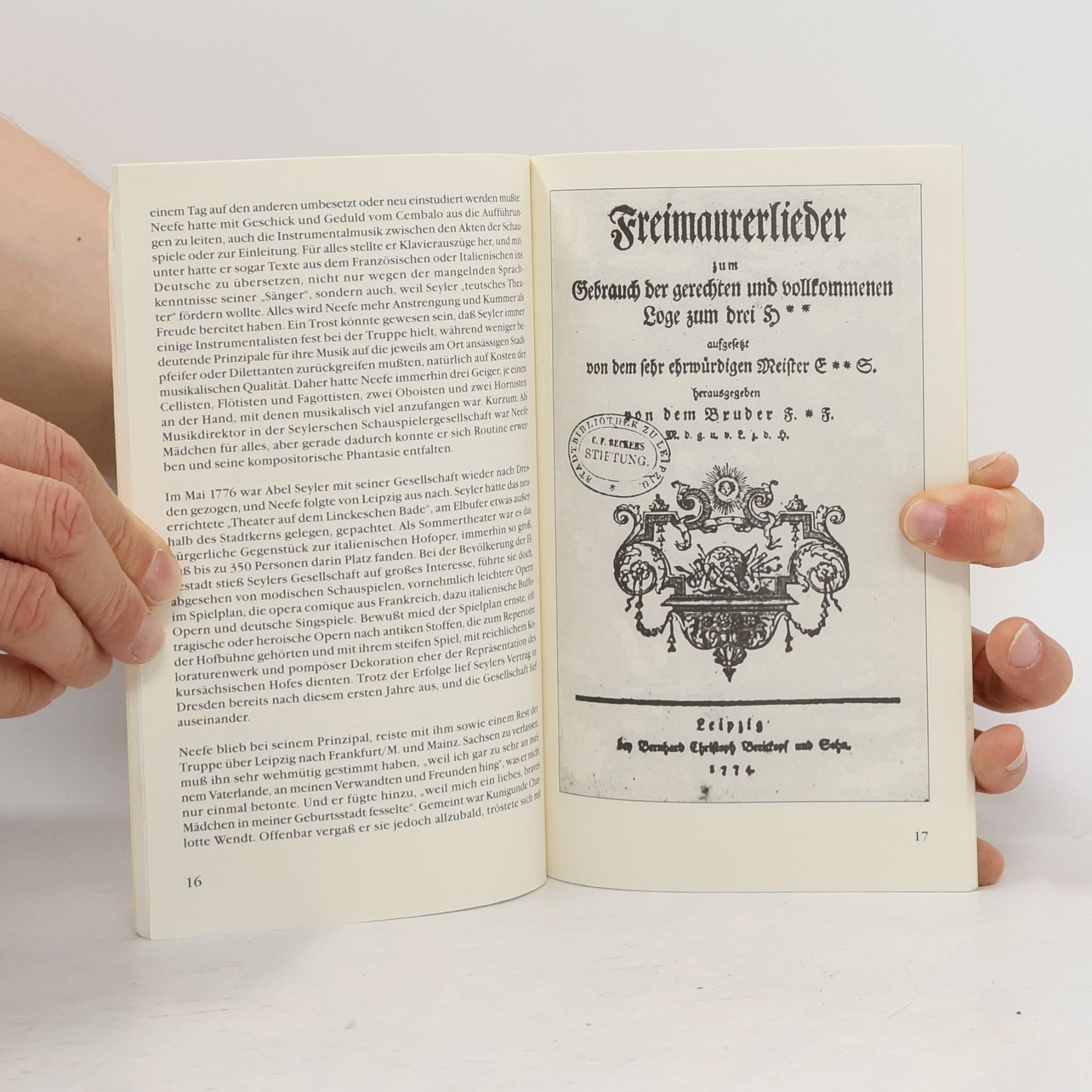 Werner Kaden Christian Gottlob Neefe