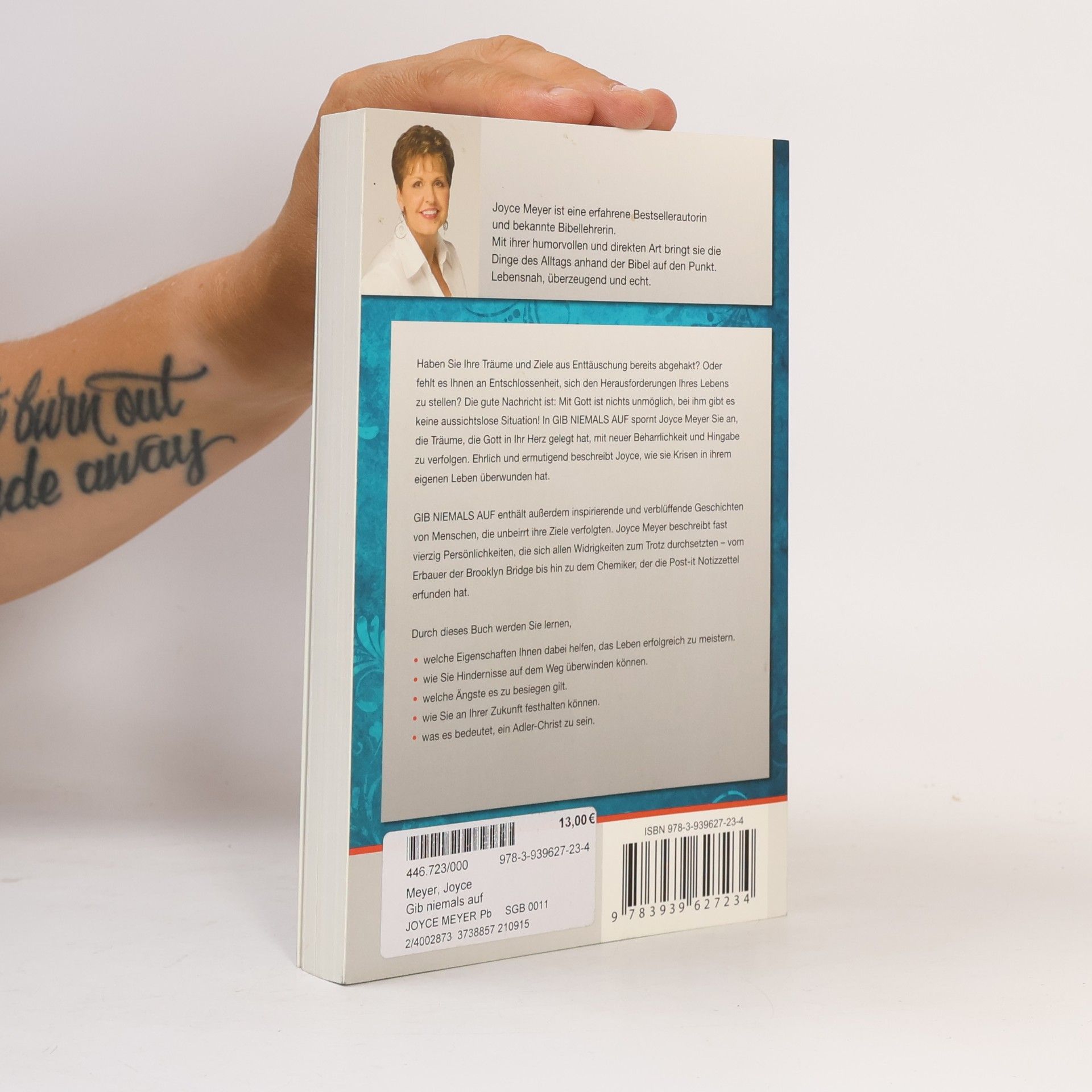 Joyce Meyer Gib niemals auf