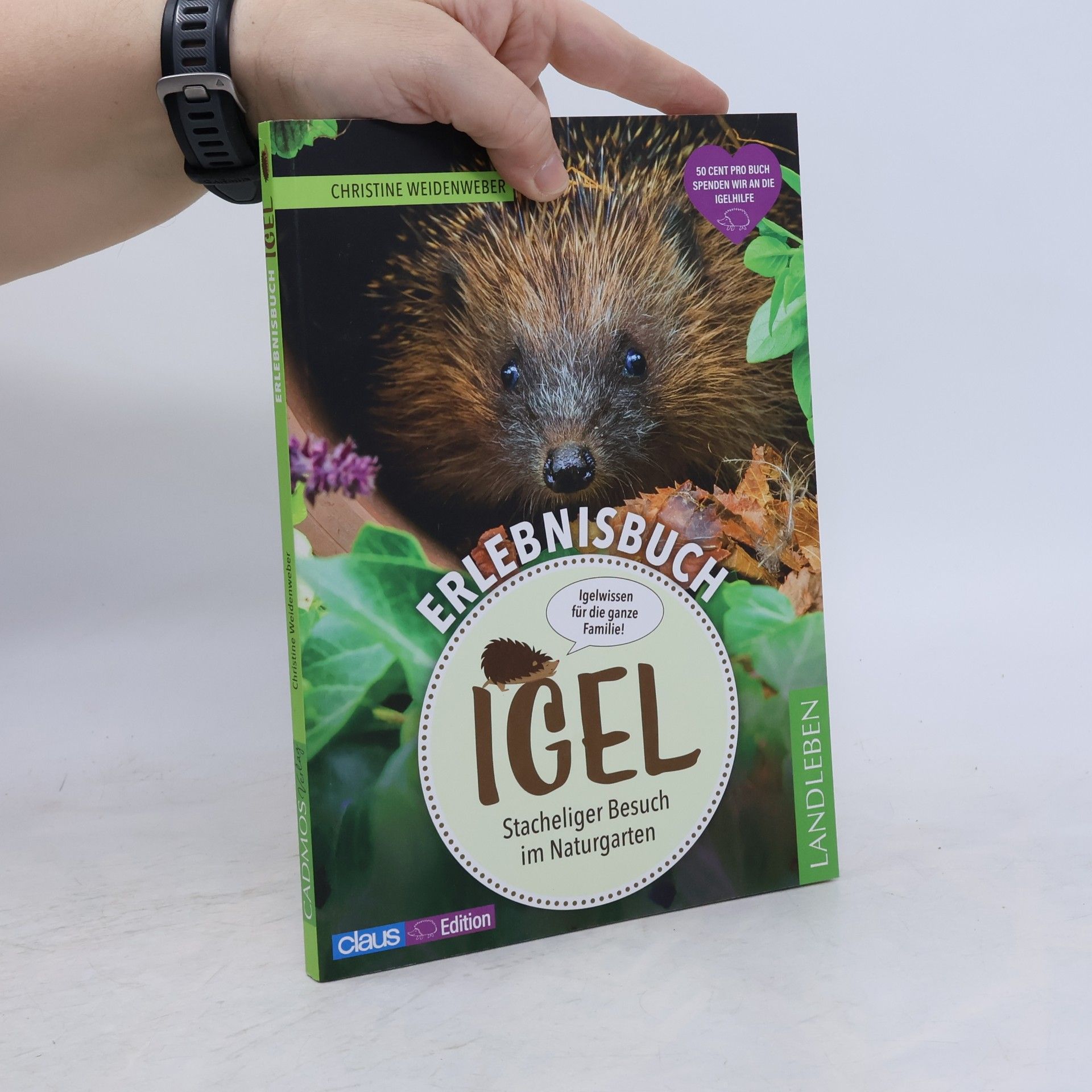 Christine Weidenweber Claus Erlebnisbuch Igel