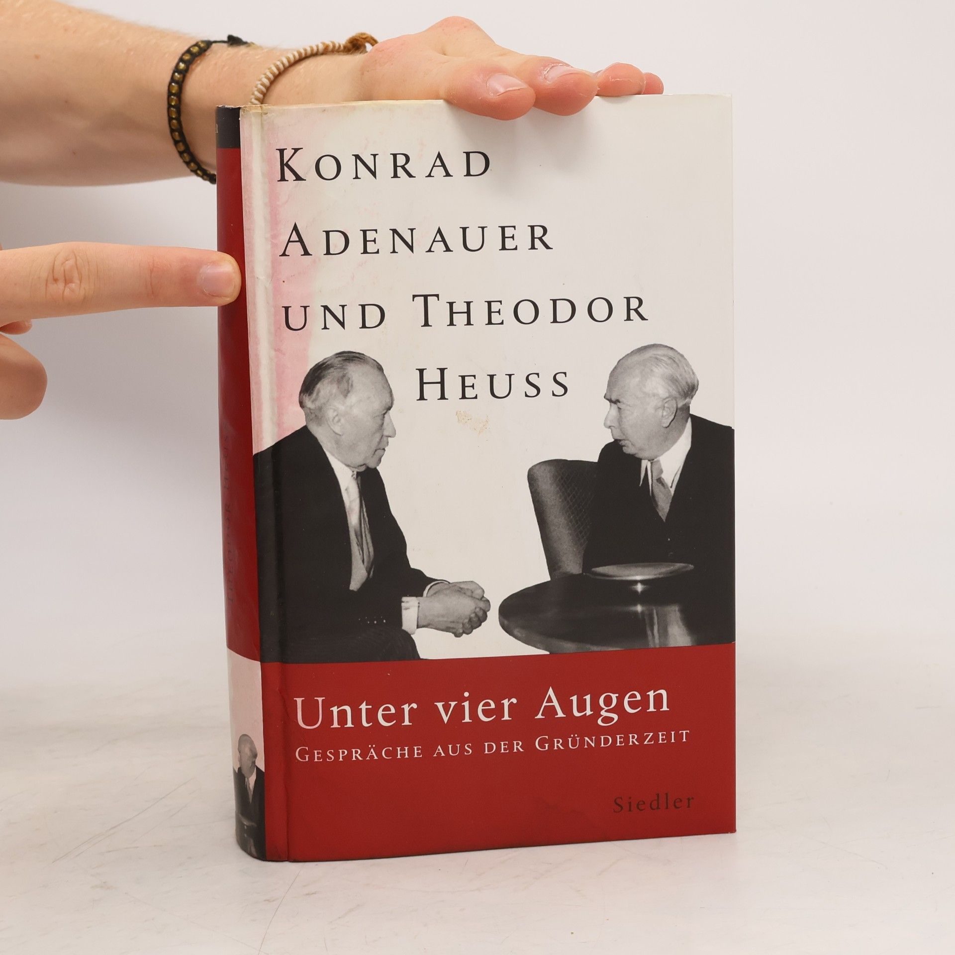 Konrad Adenauer Unter vier Augen