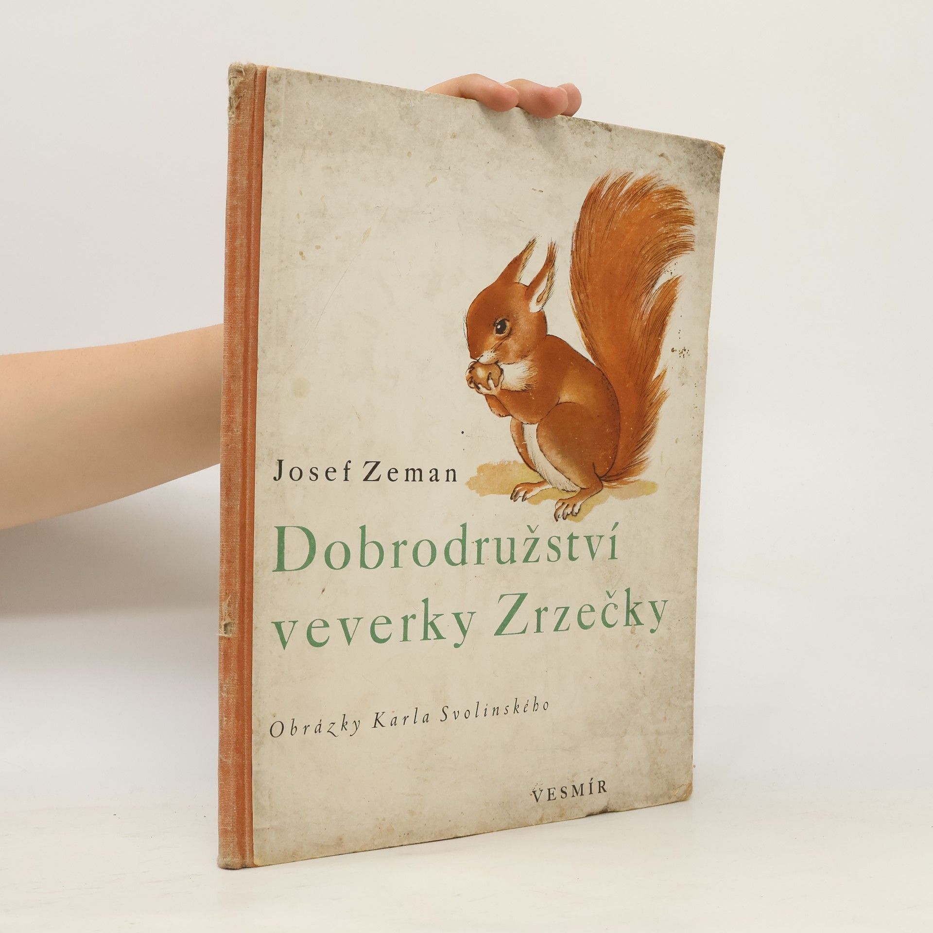 Josef Zeman Dobrodružství veverky Zrzečky