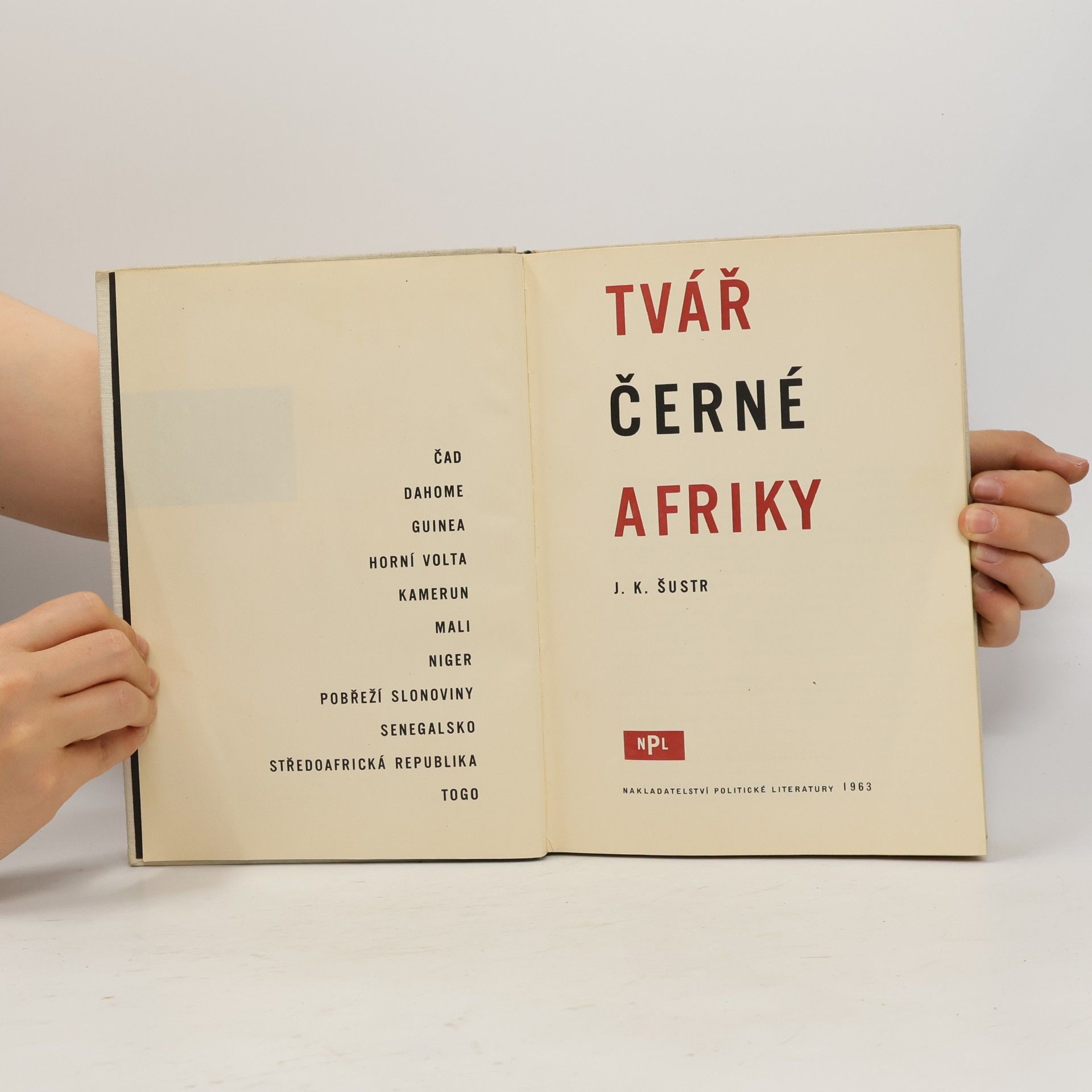 J. K. Šustr Tvář černé Afriky